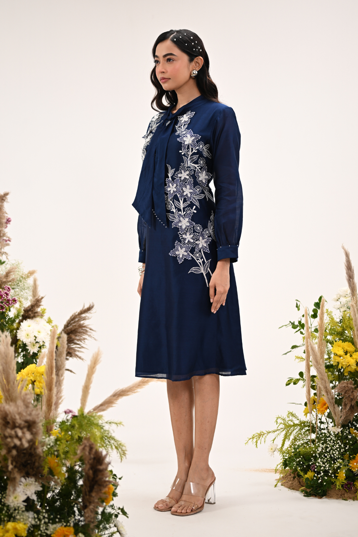 Navy Monochrome Muse dress