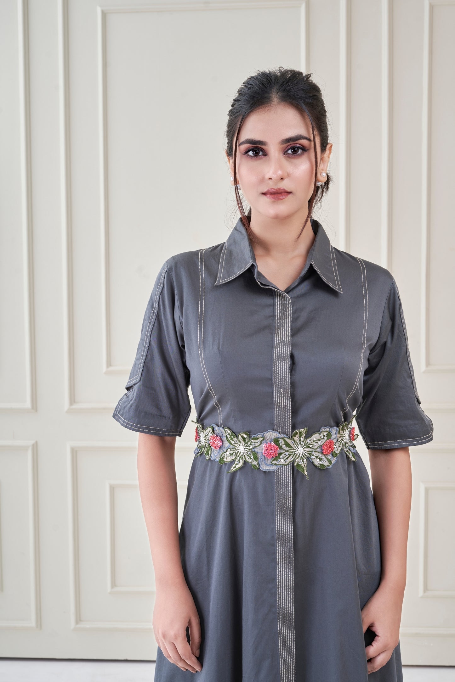 Grey Rosebay Dress