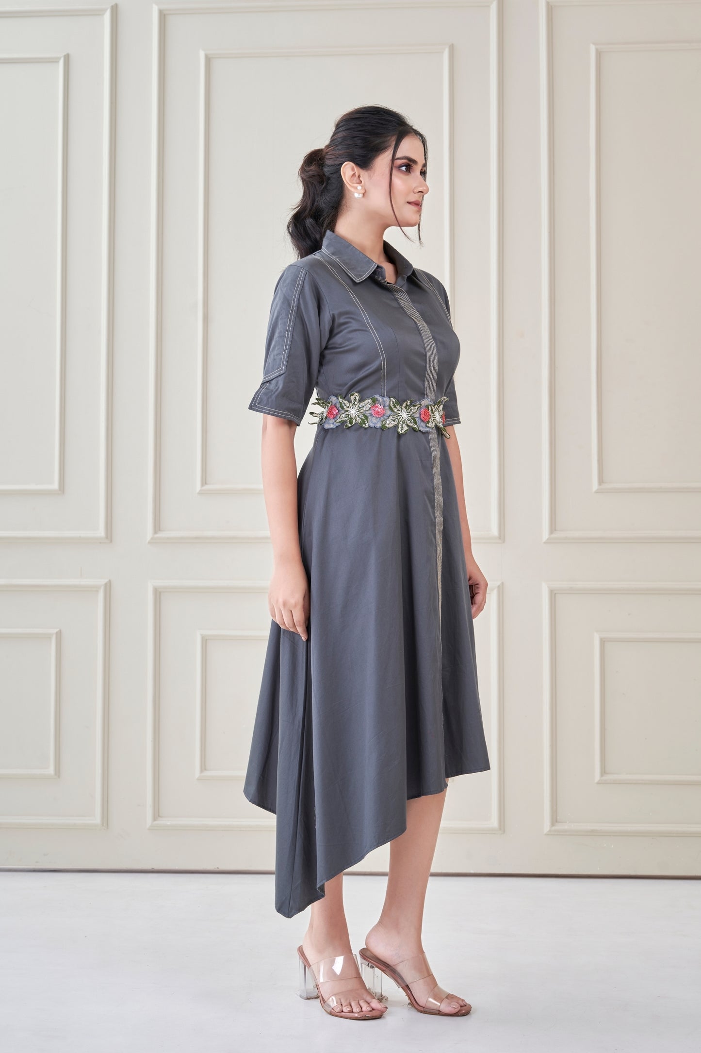 Grey Rosebay Dress