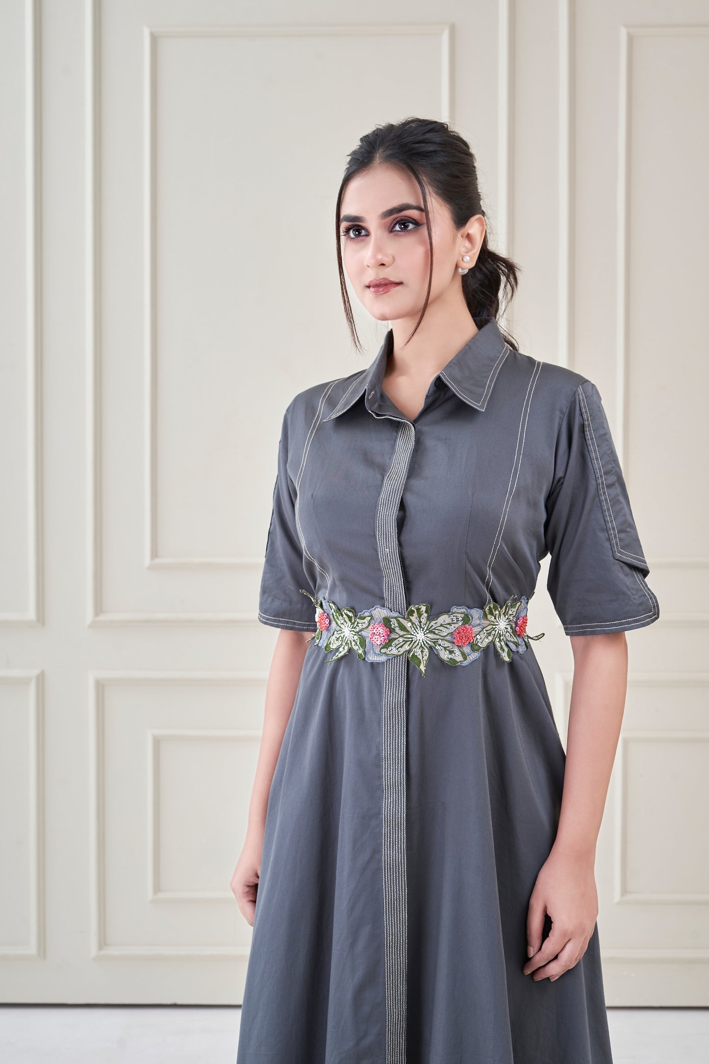 Grey Rosebay Dress