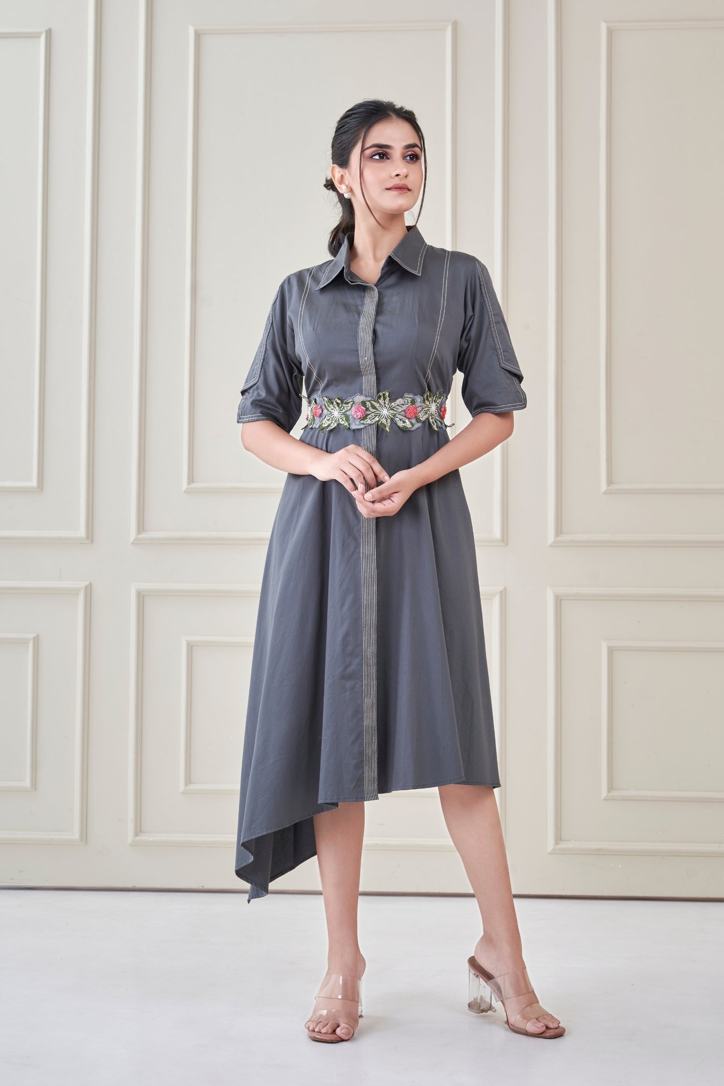 Grey Rosebay Dress
