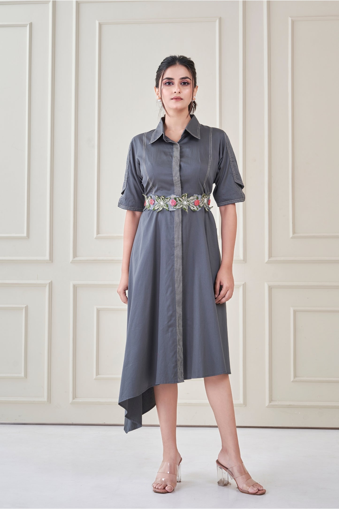 Grey Rosebay Dress