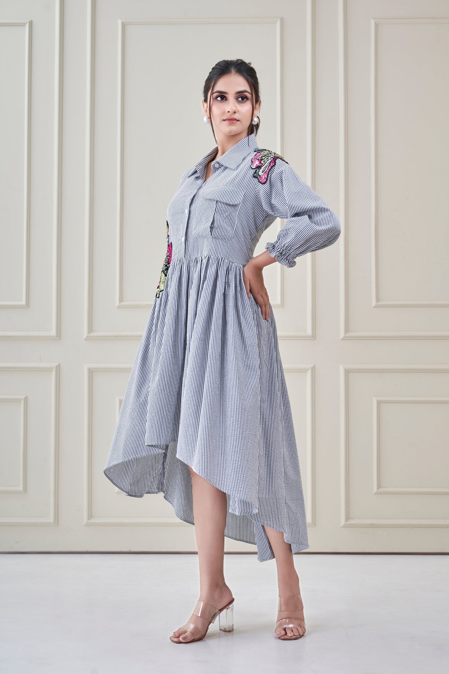 Petal Swing Dress
