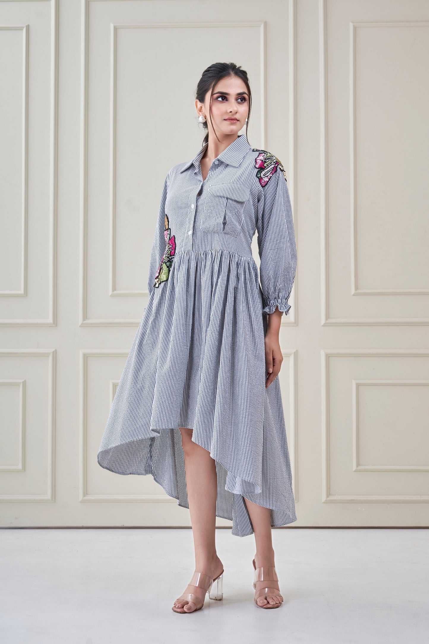 Petal Swing Dress