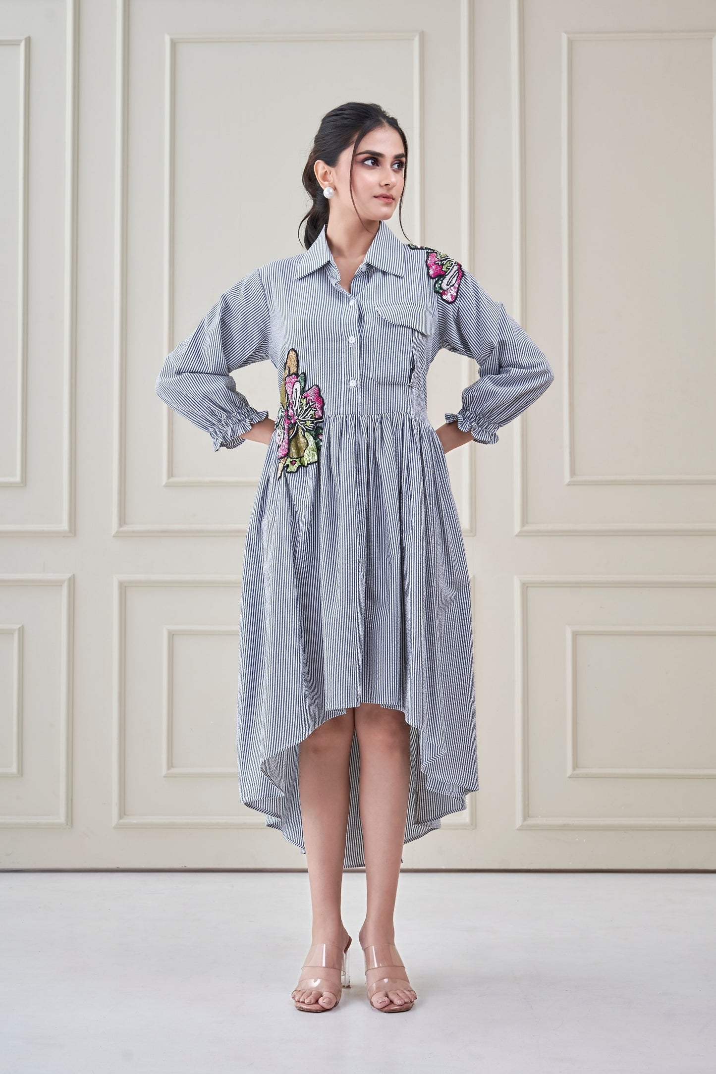 Petal Swing Dress