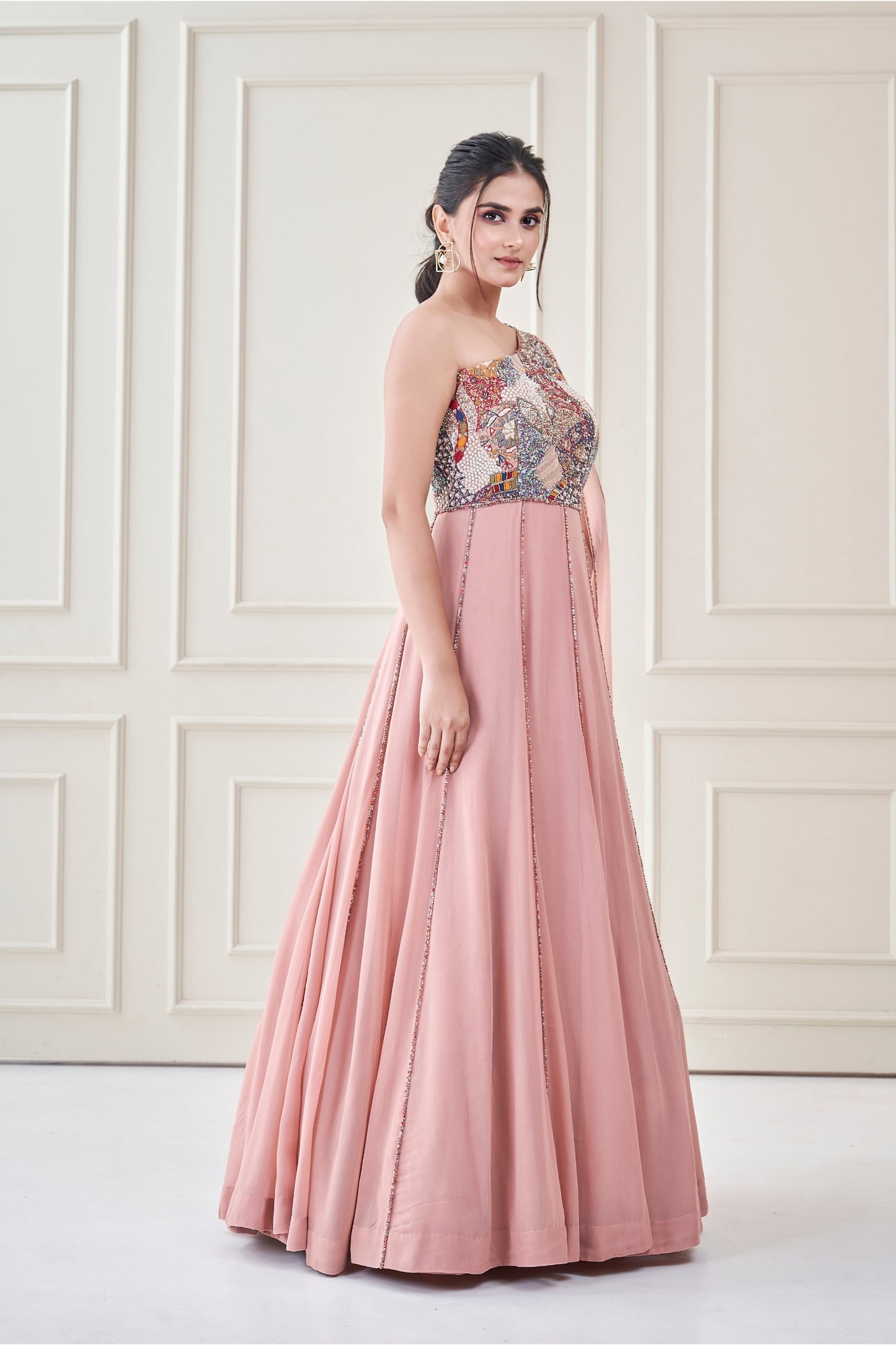 Blush Ember Gown