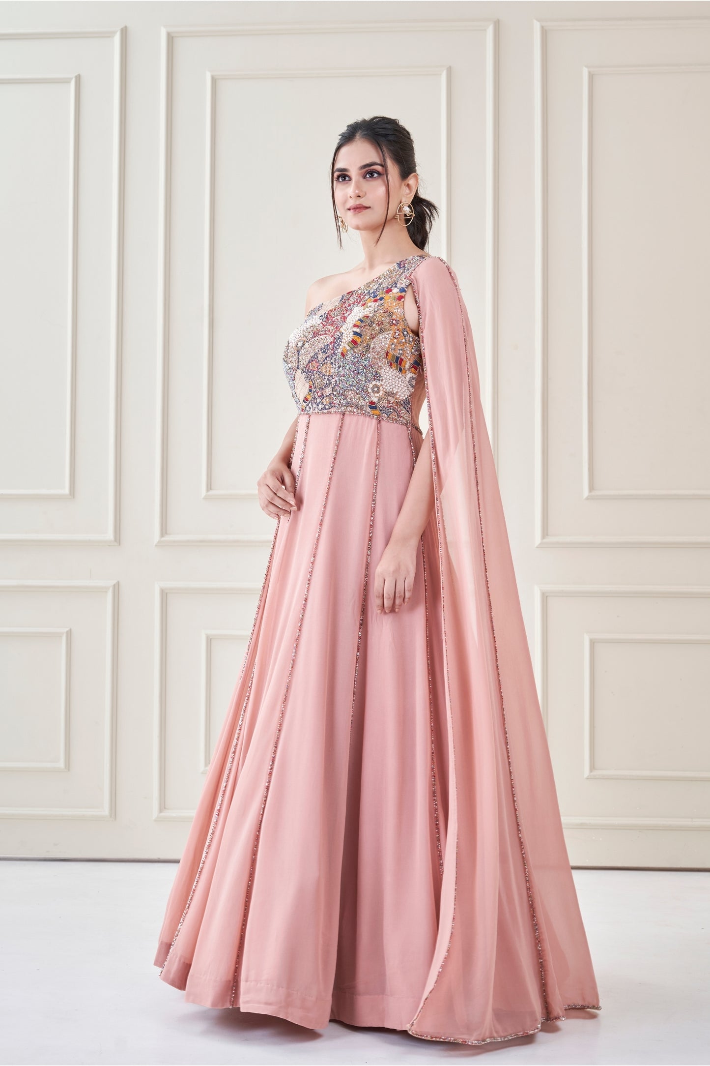 Blush Ember Gown