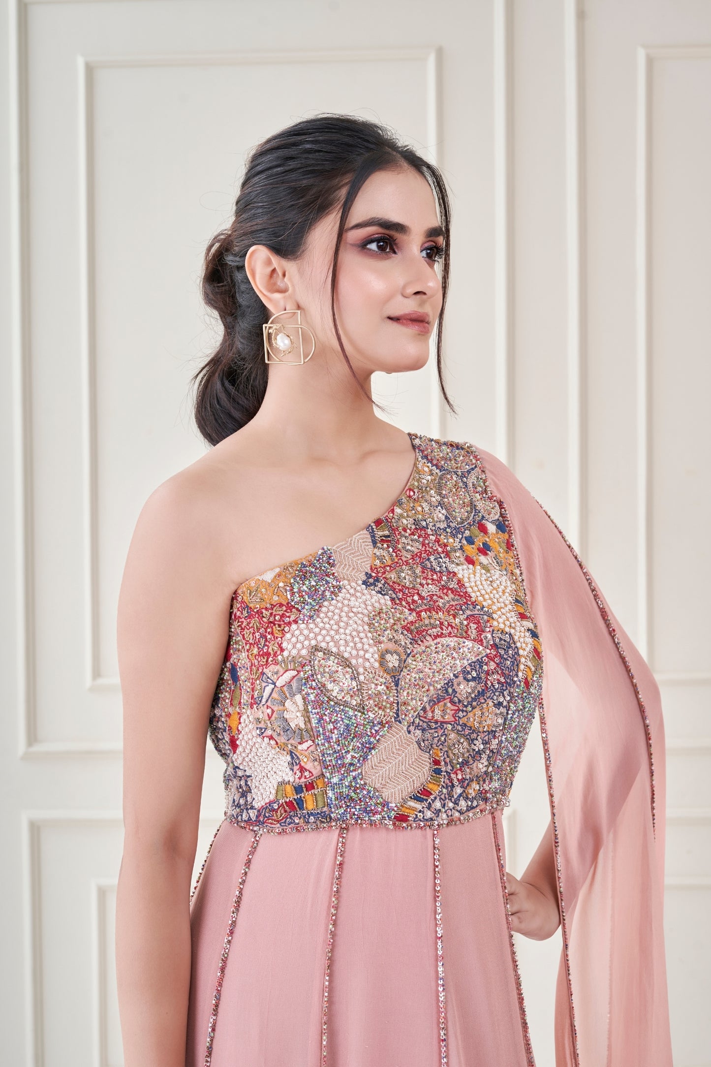 Blush Ember Gown