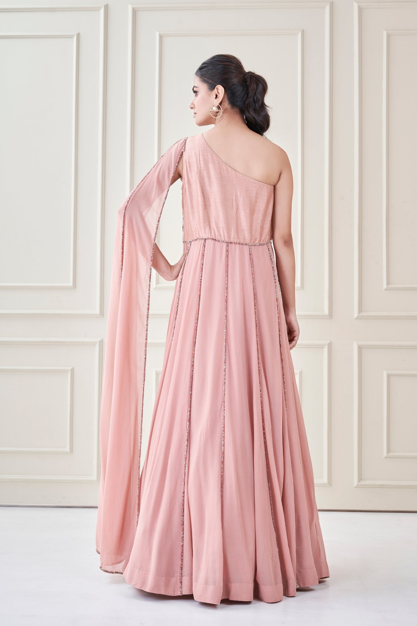 Blush Ember Gown