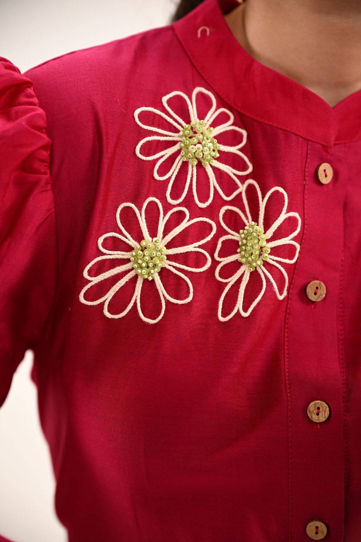 Rosy Ruffle Dress