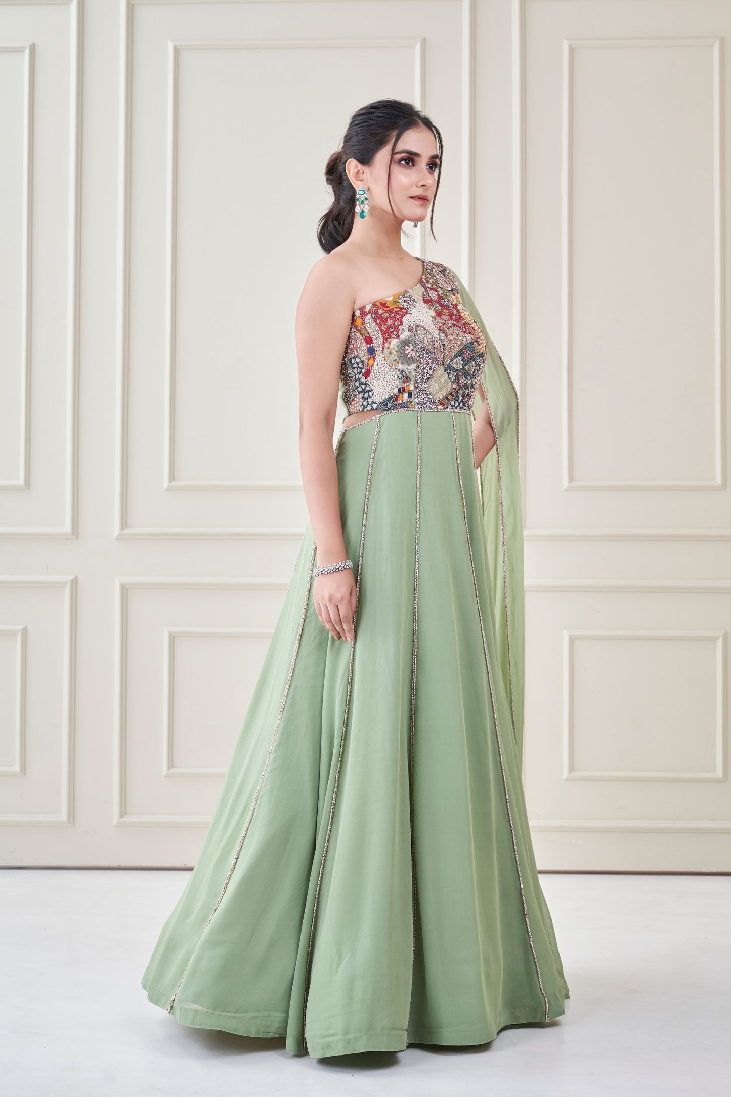 Blush Ember Gown