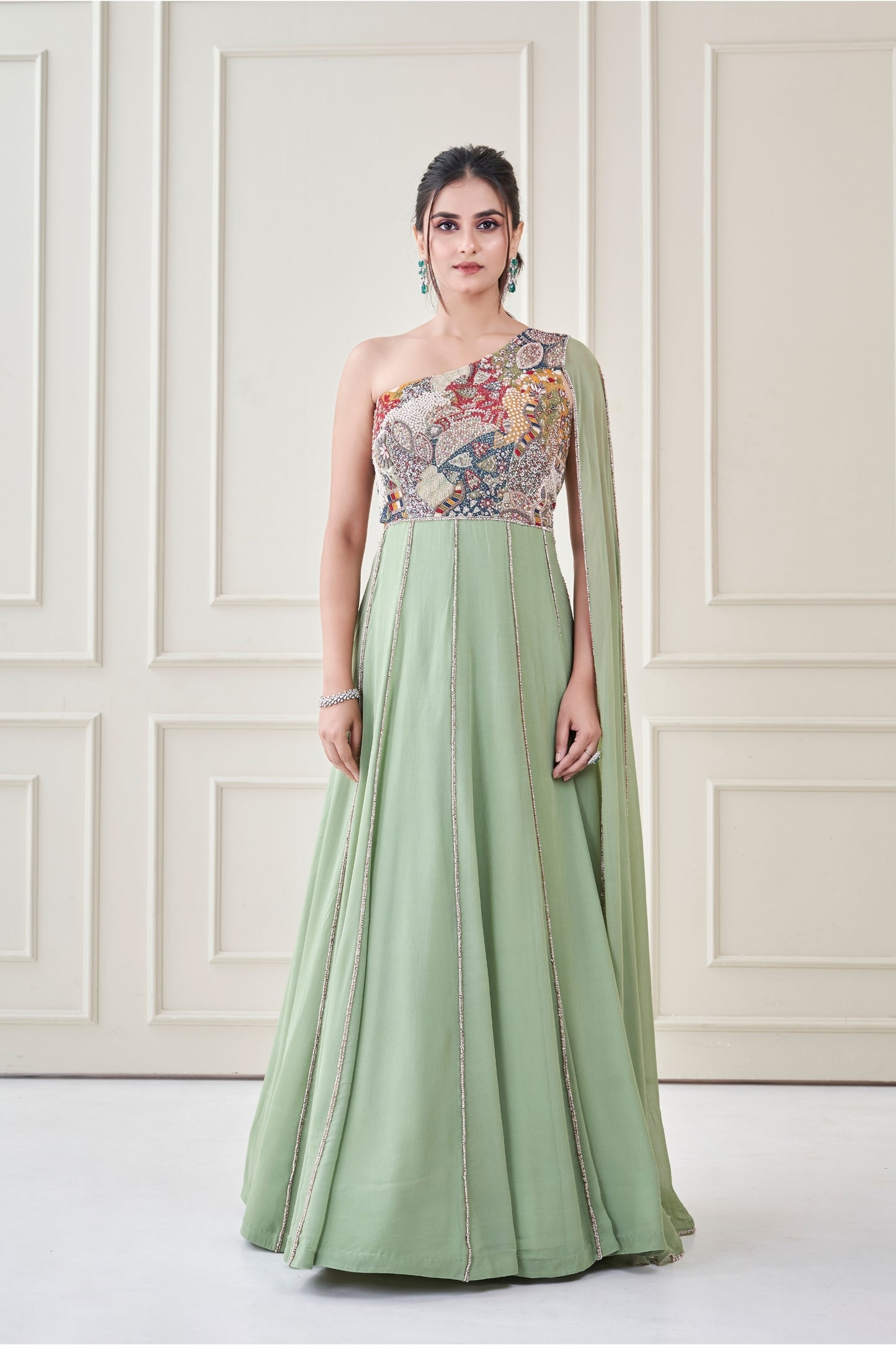 Blush Ember Gown