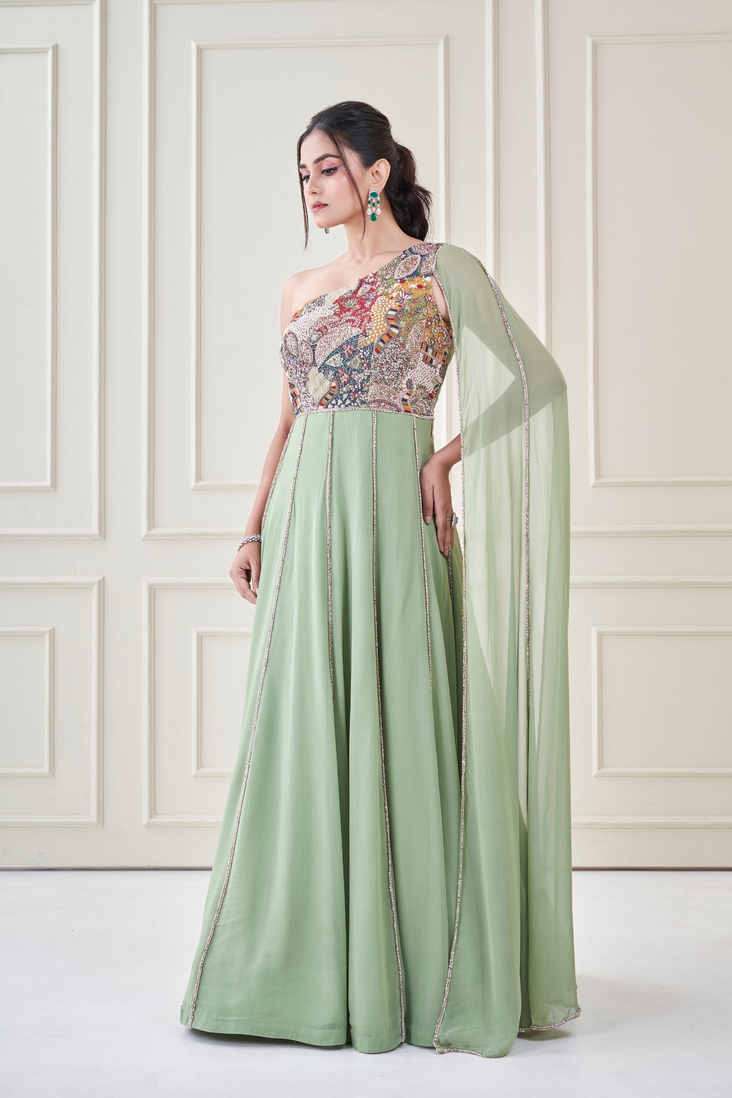 Blush Ember Gown