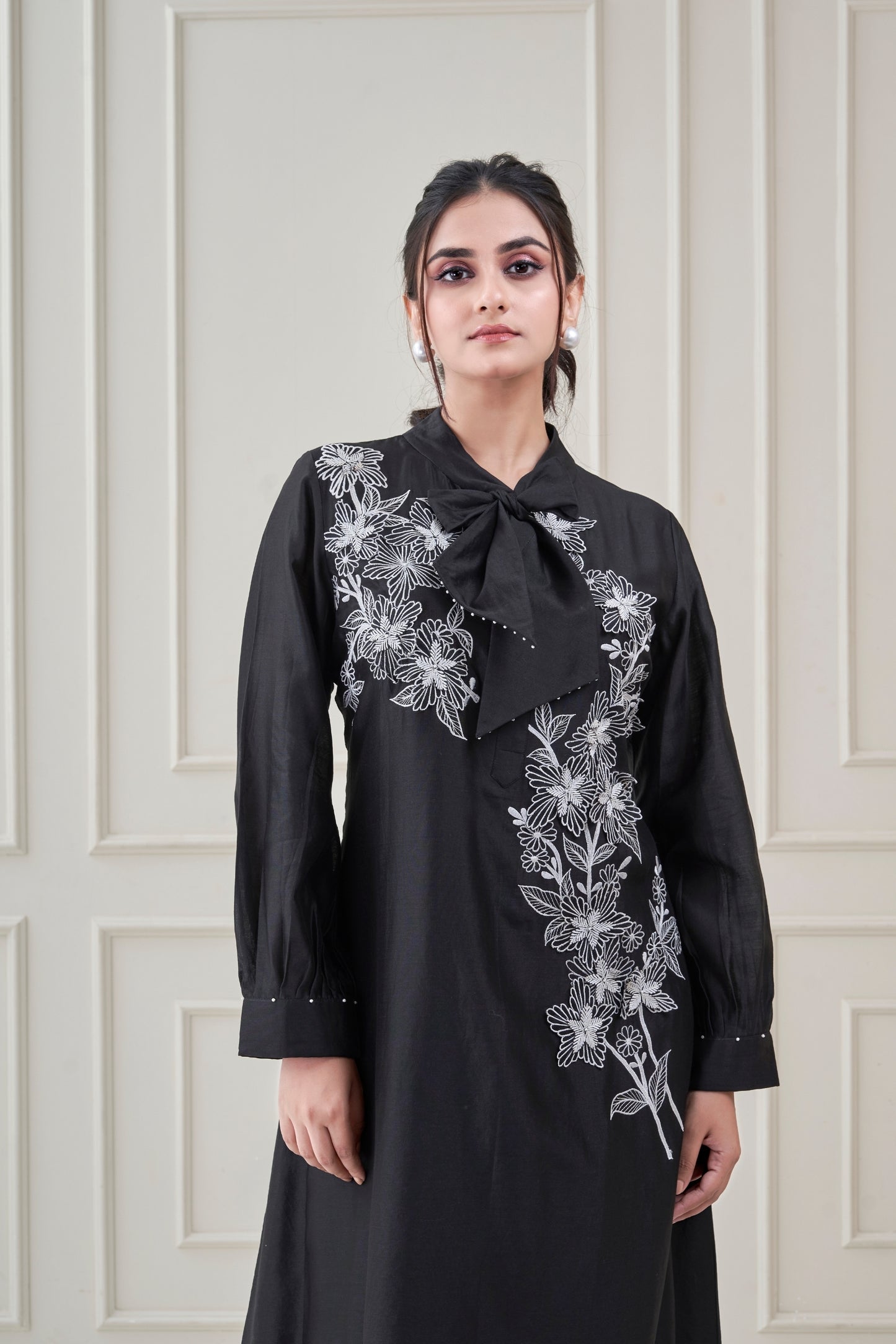 Black Monochrome Muse dress