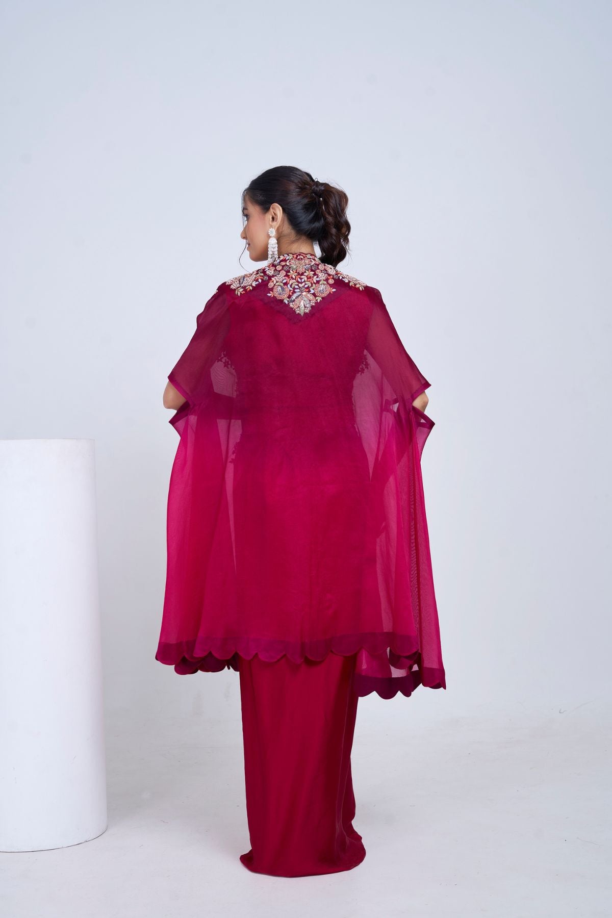 Crismson Drape drama set