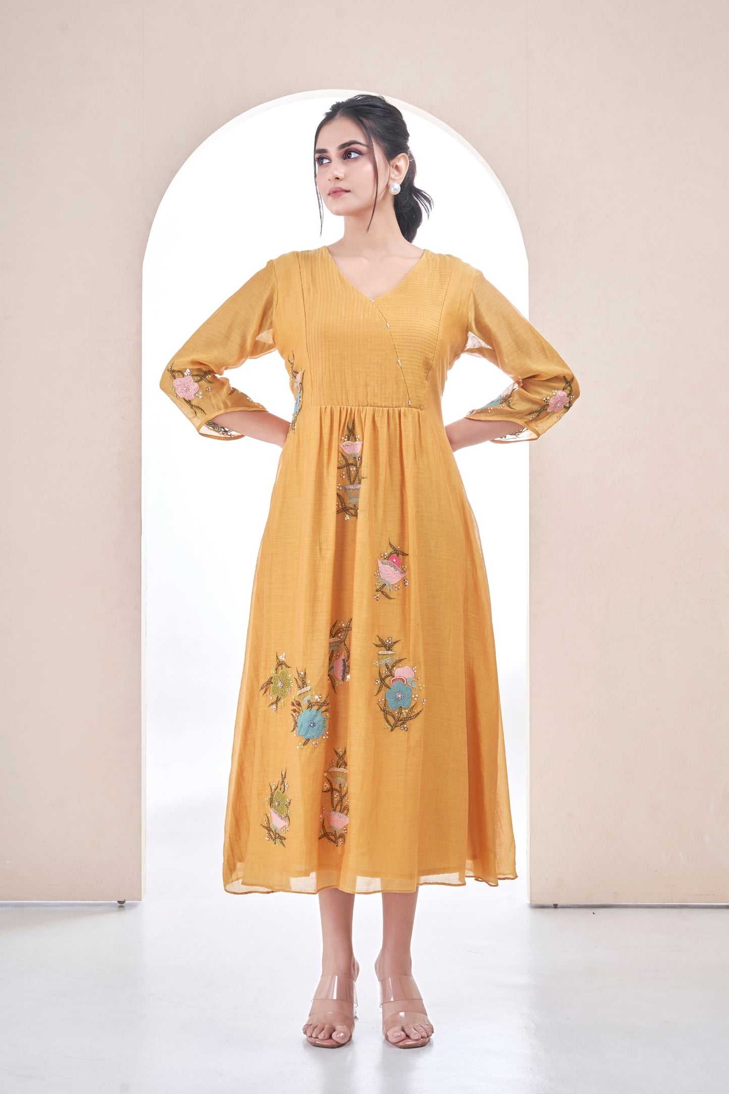 Mango fleur Dress