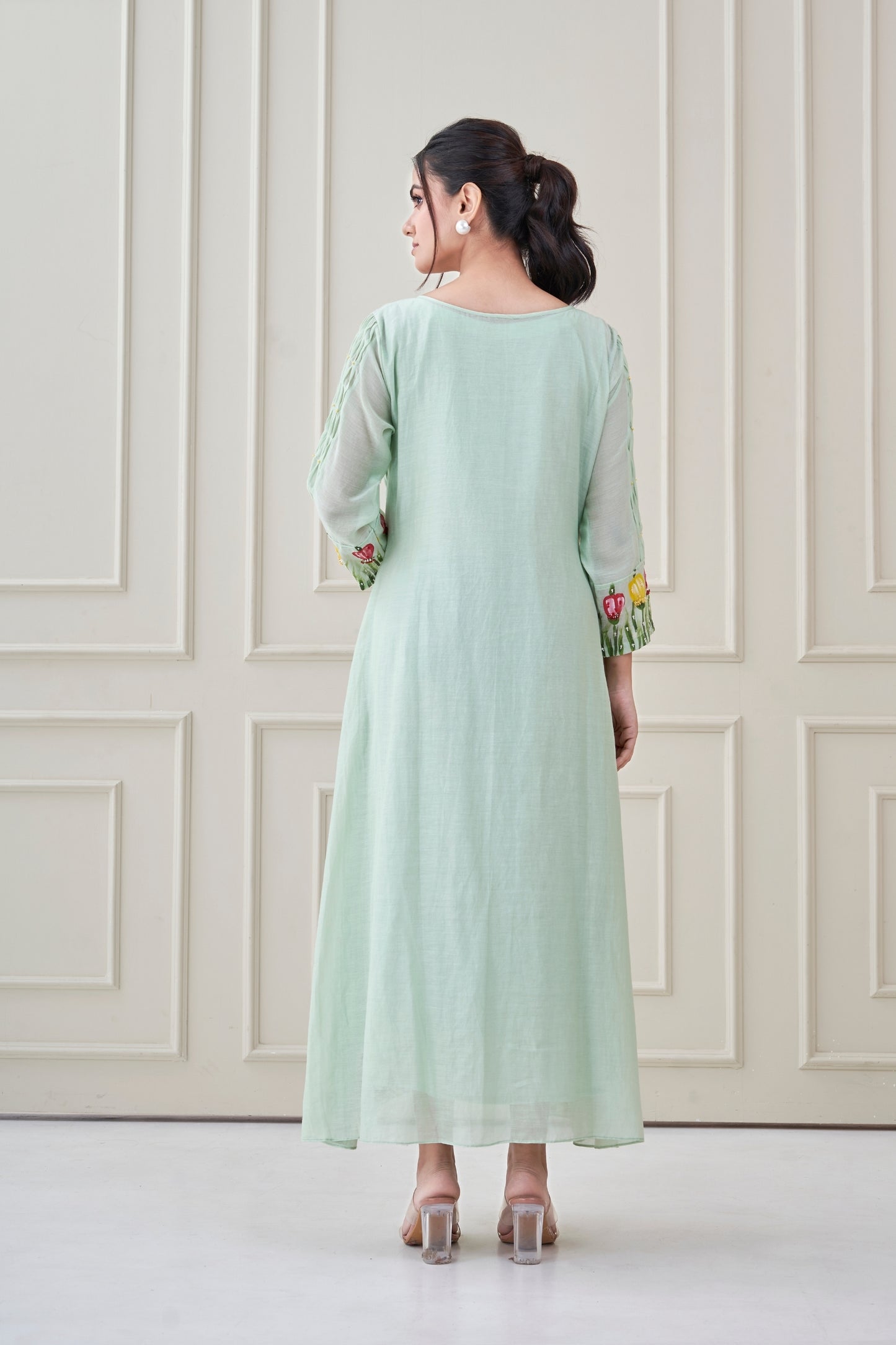 Sea Green Meadow Dress