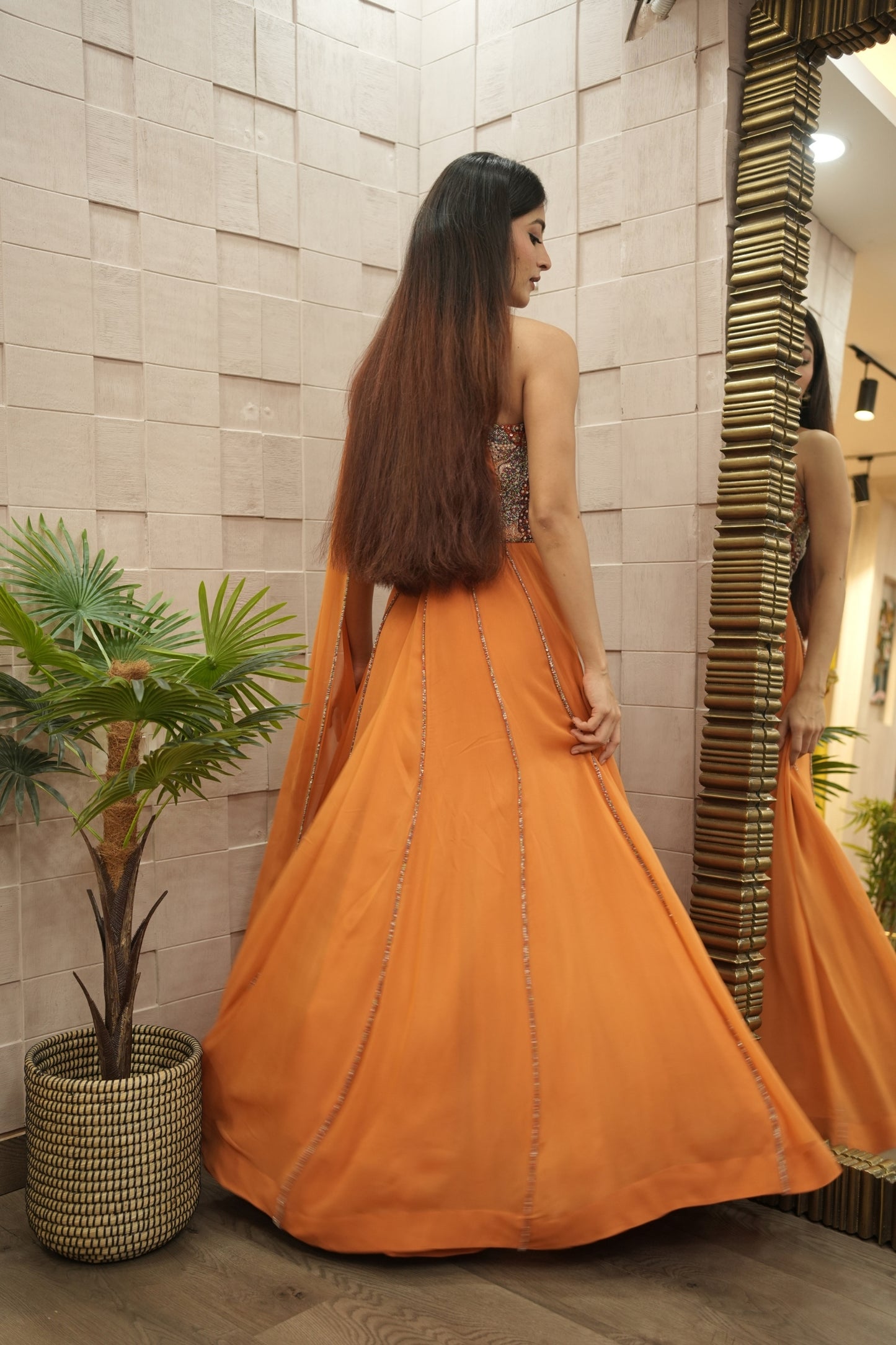 Blush Ember Gown