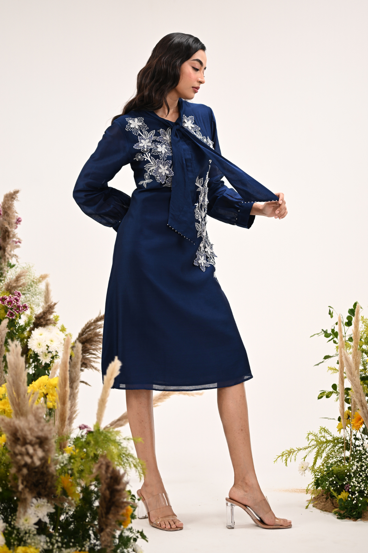 Navy Monochrome Muse dress