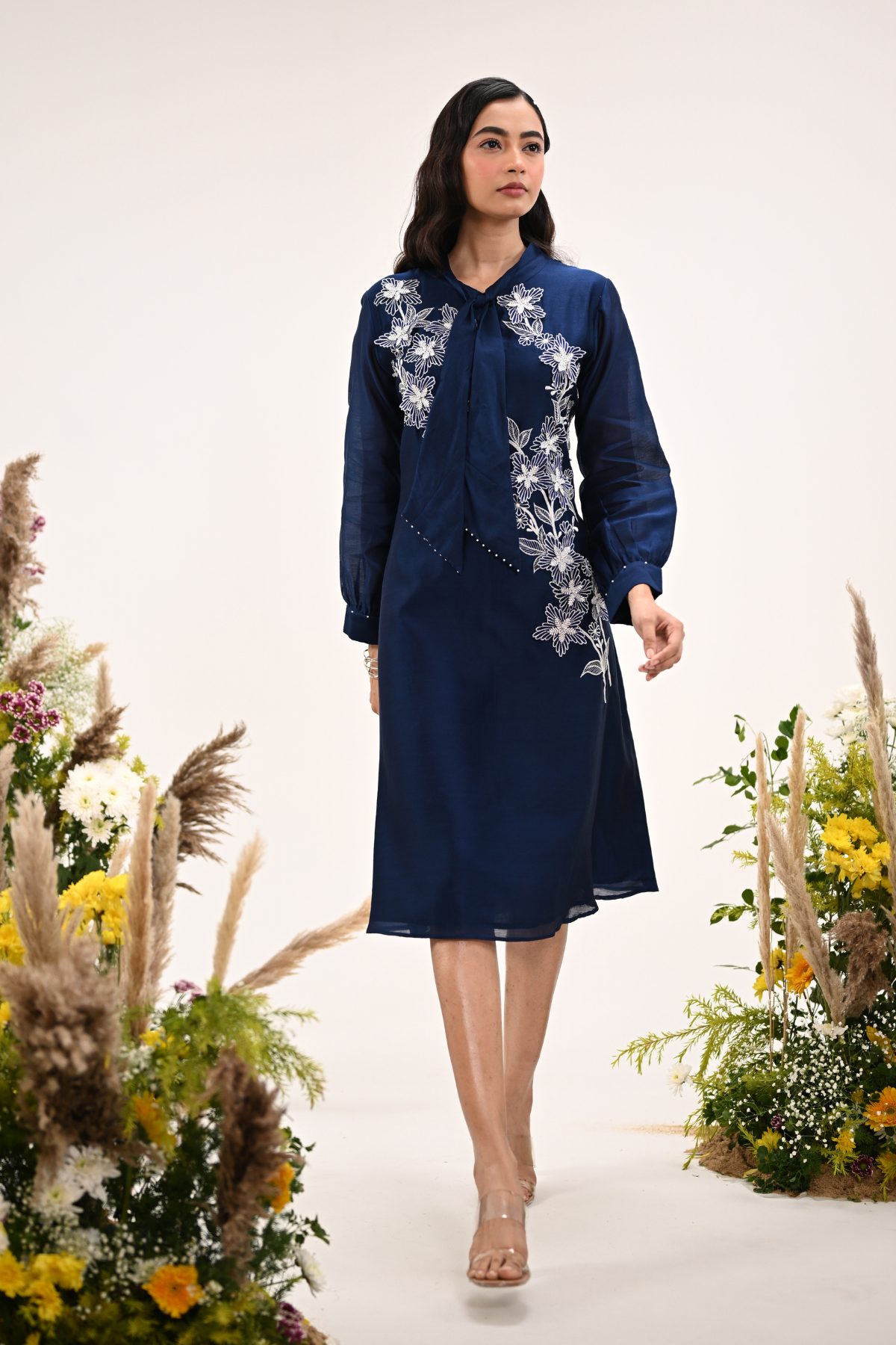 Navy Monochrome Muse dress