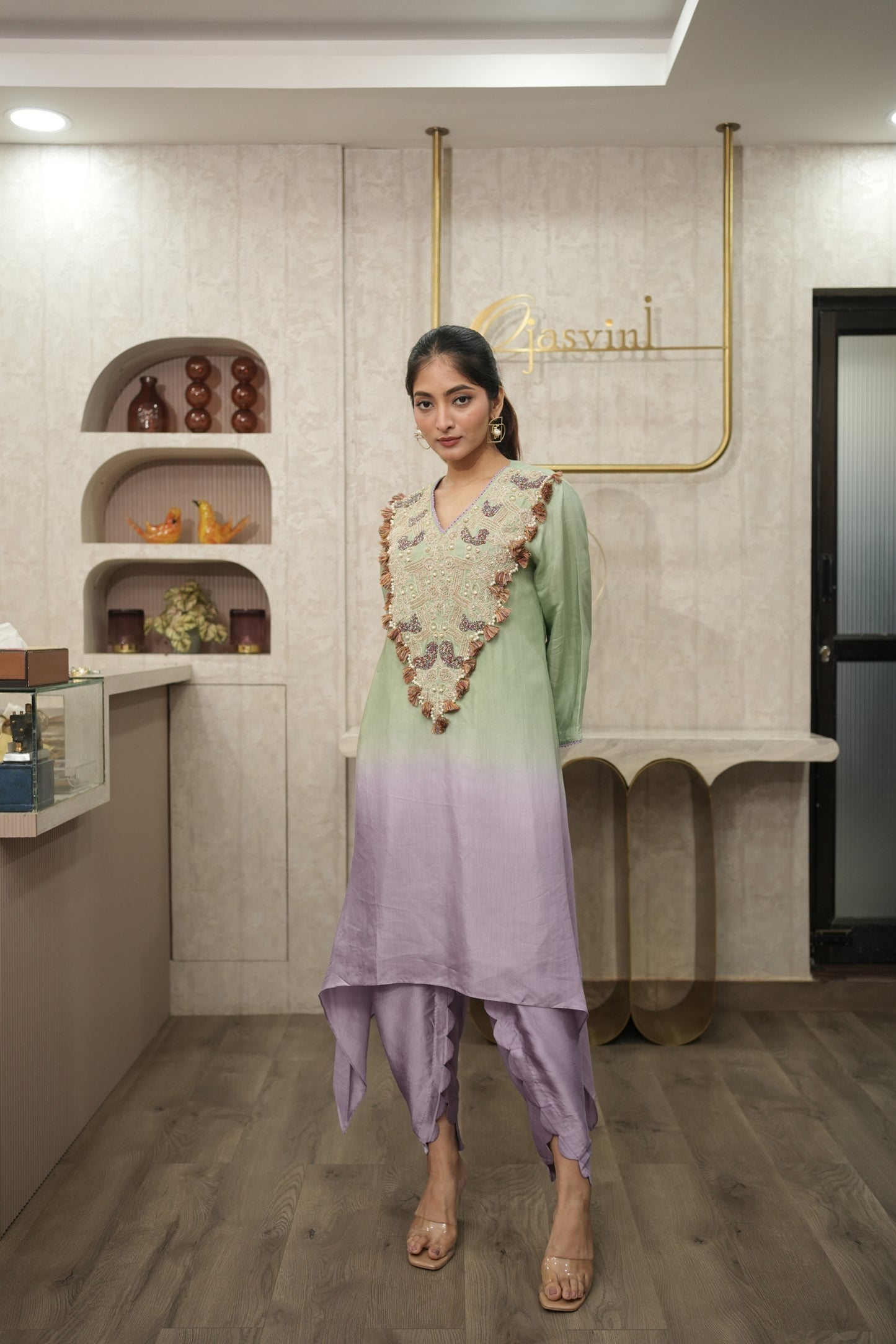 Mint Lilac Frosted Bloom Set