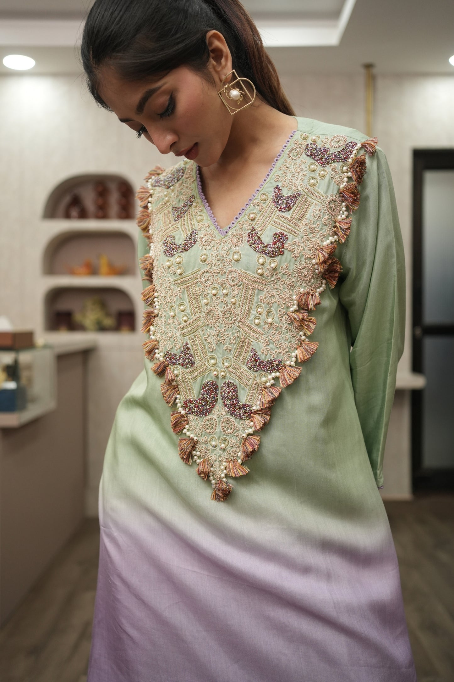 Mint Lilac Frosted Bloom Set
