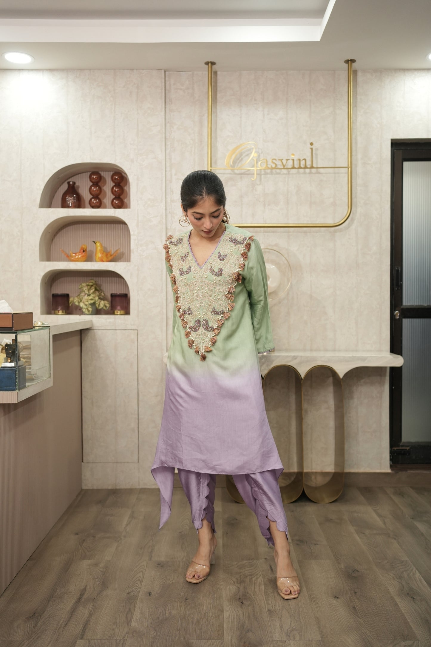 Mint Lilac Frosted Bloom Set
