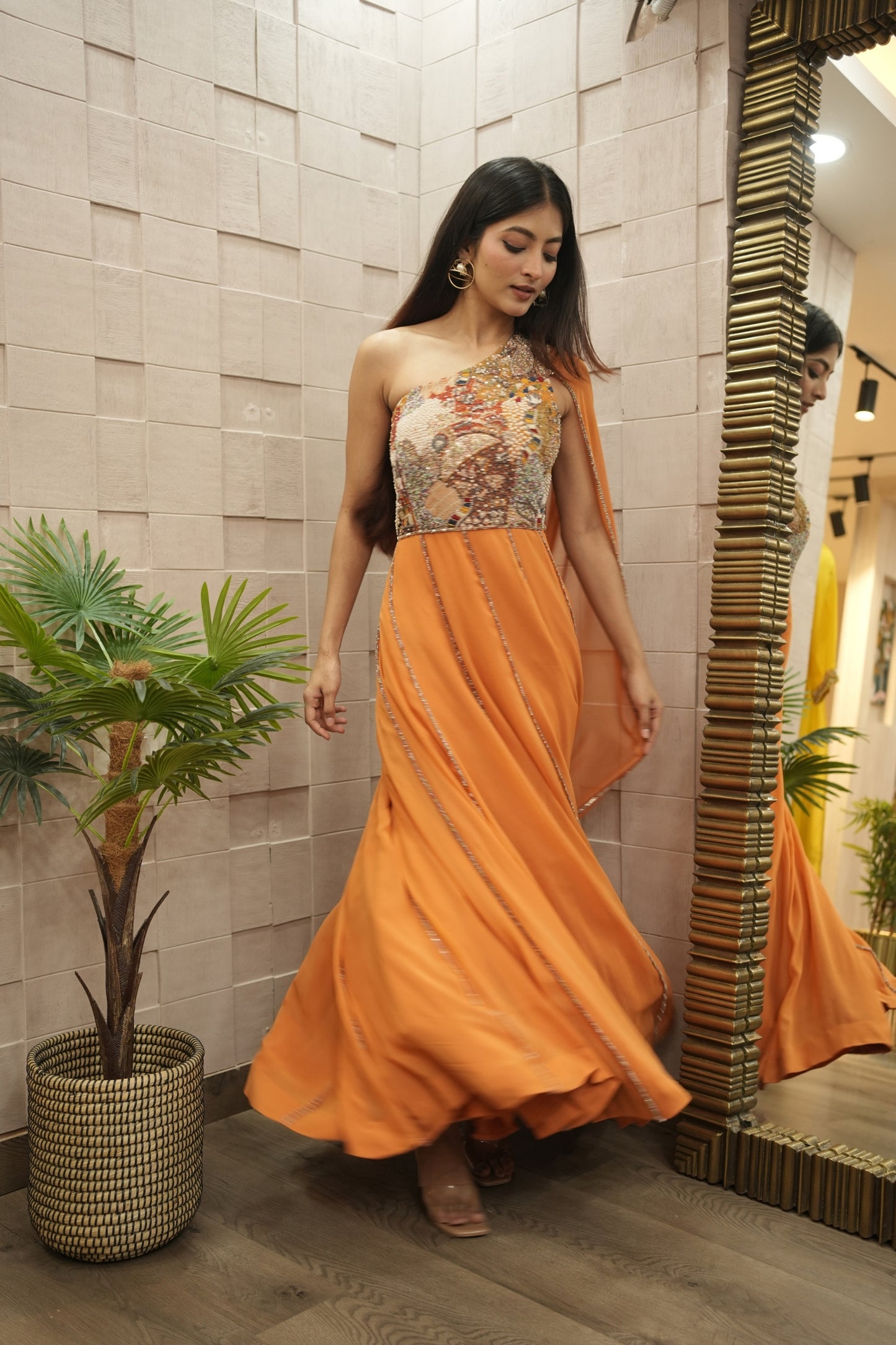 Blush Ember Gown