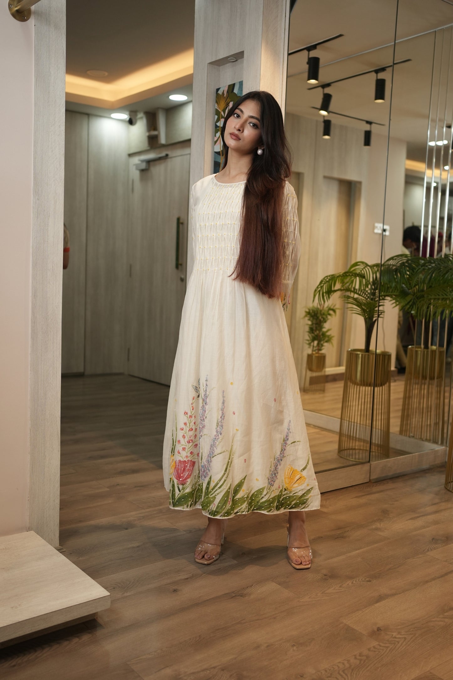White Meadow Dress