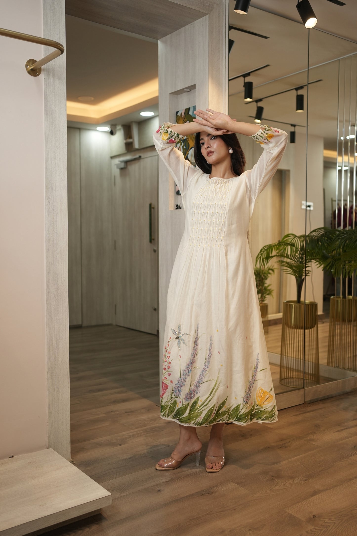 White Meadow Dress