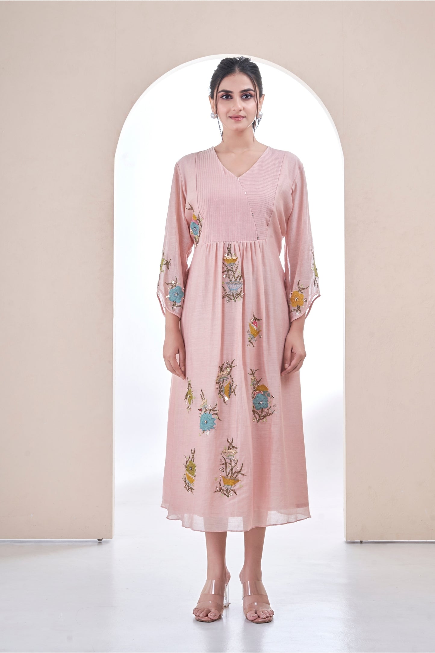 Blush Fleur Dress