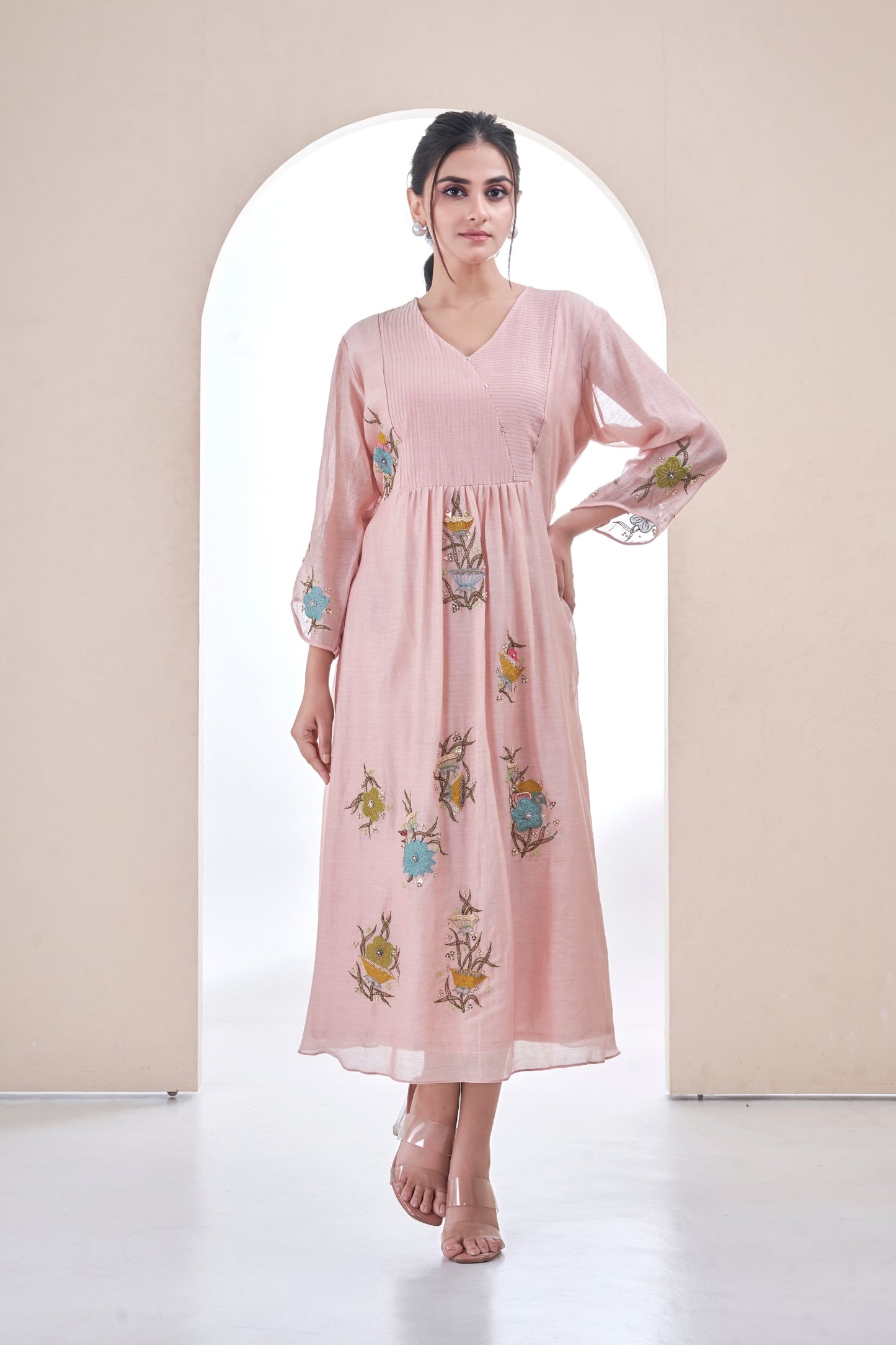 Blush Fleur Dress