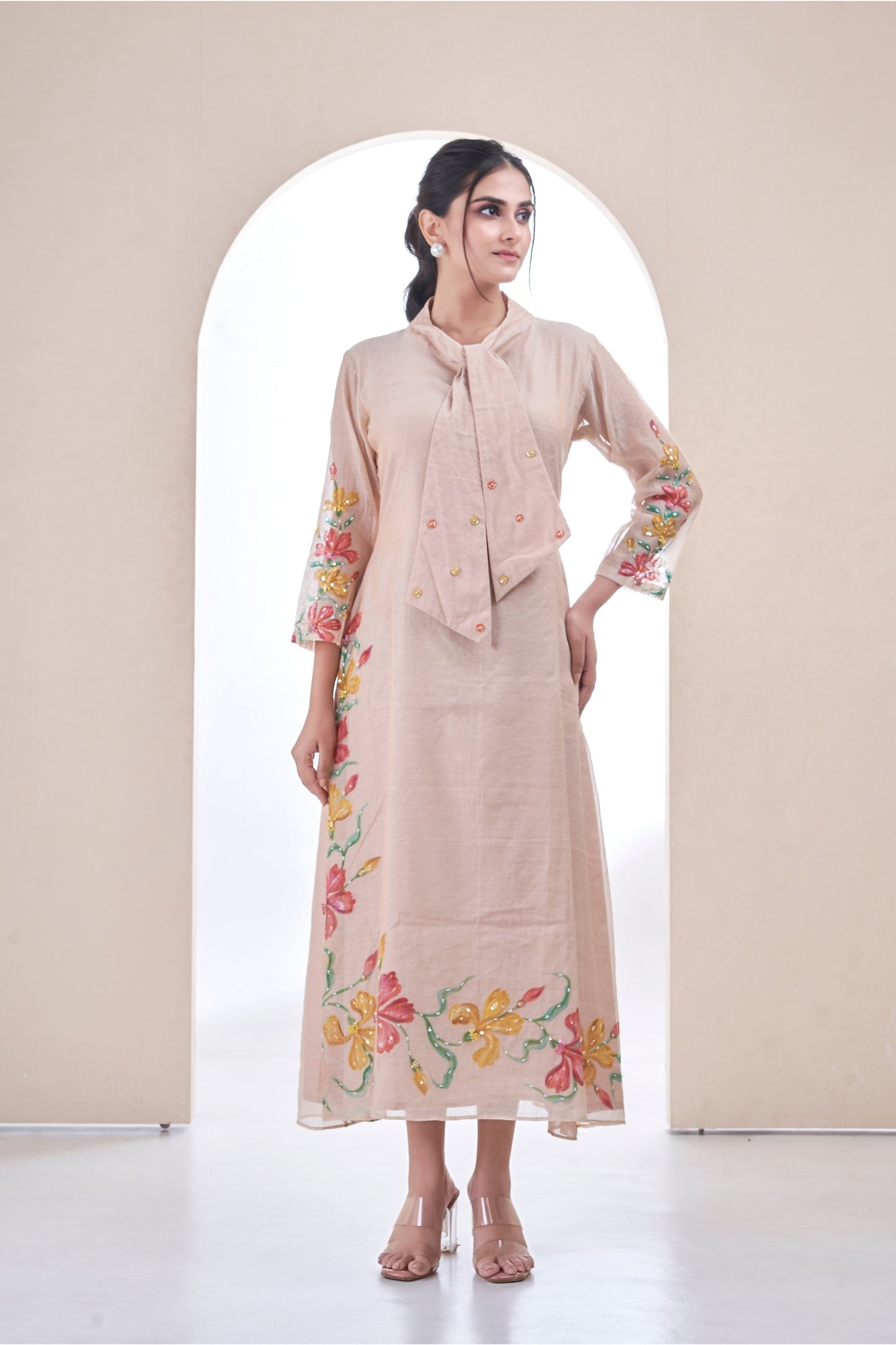 Ivory Canvas Dress