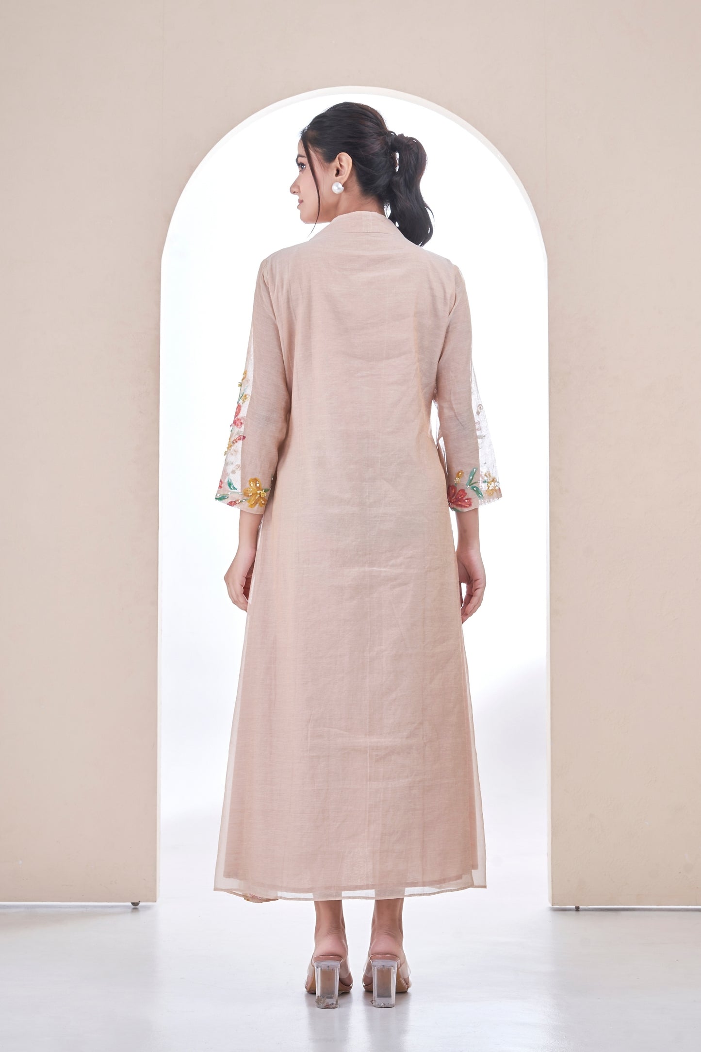 Ivory Canvas Dress