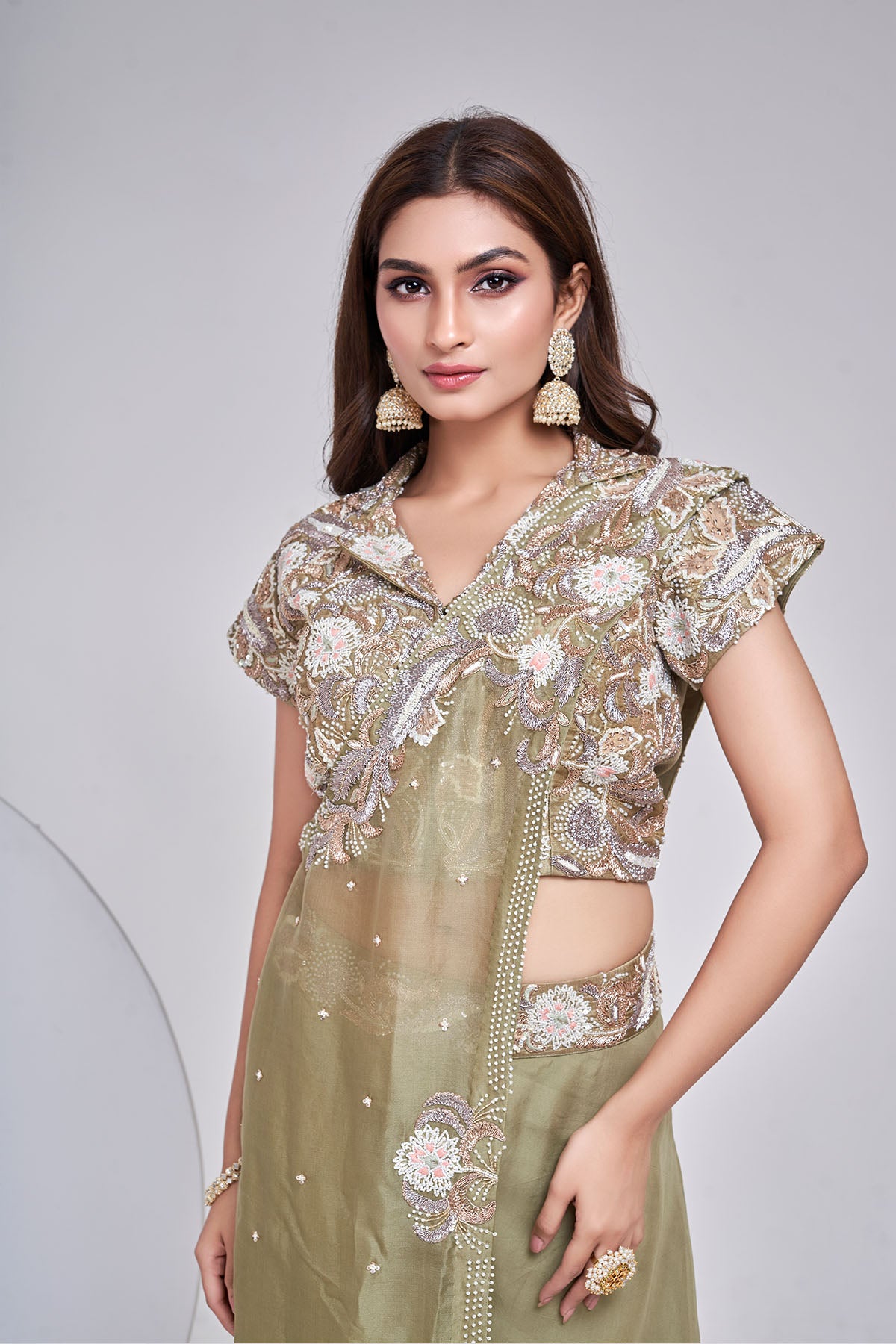 Aria Set in Dusty Olive