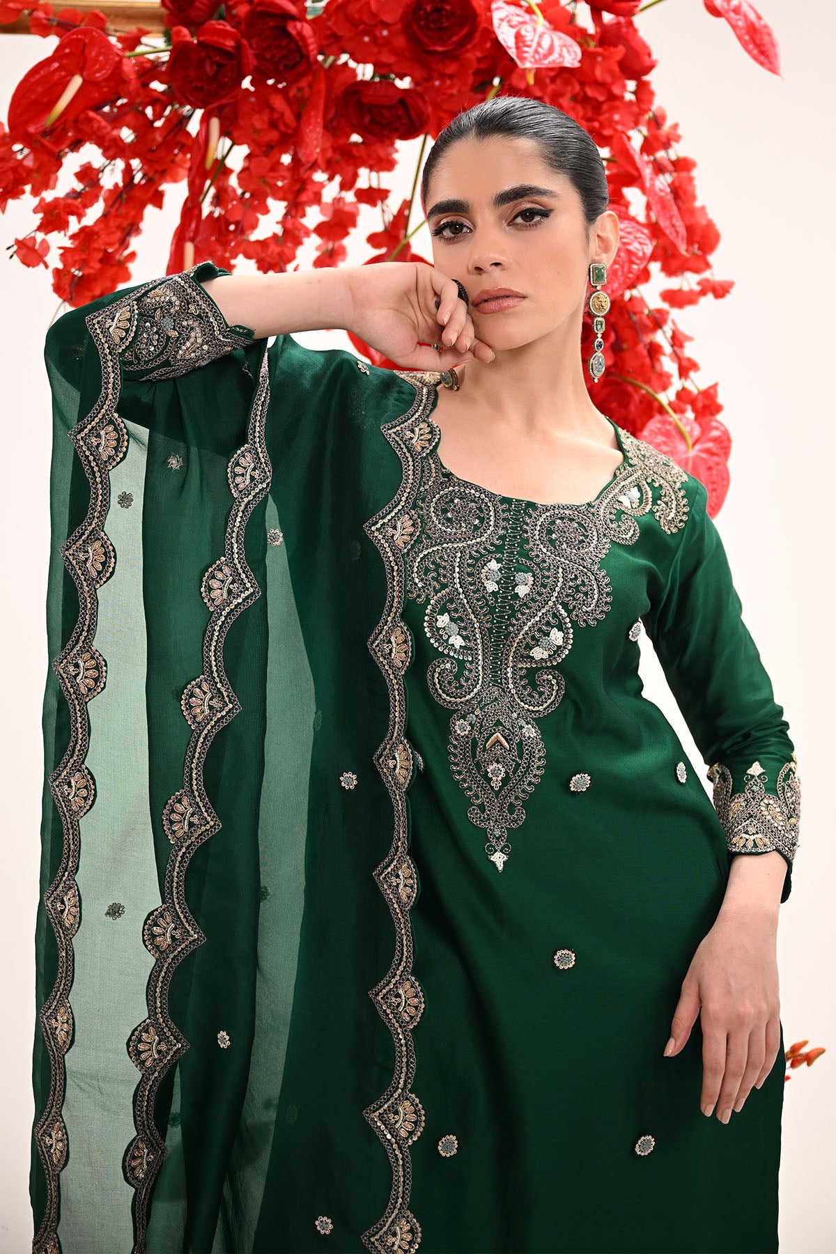 Emerald Meher Set
