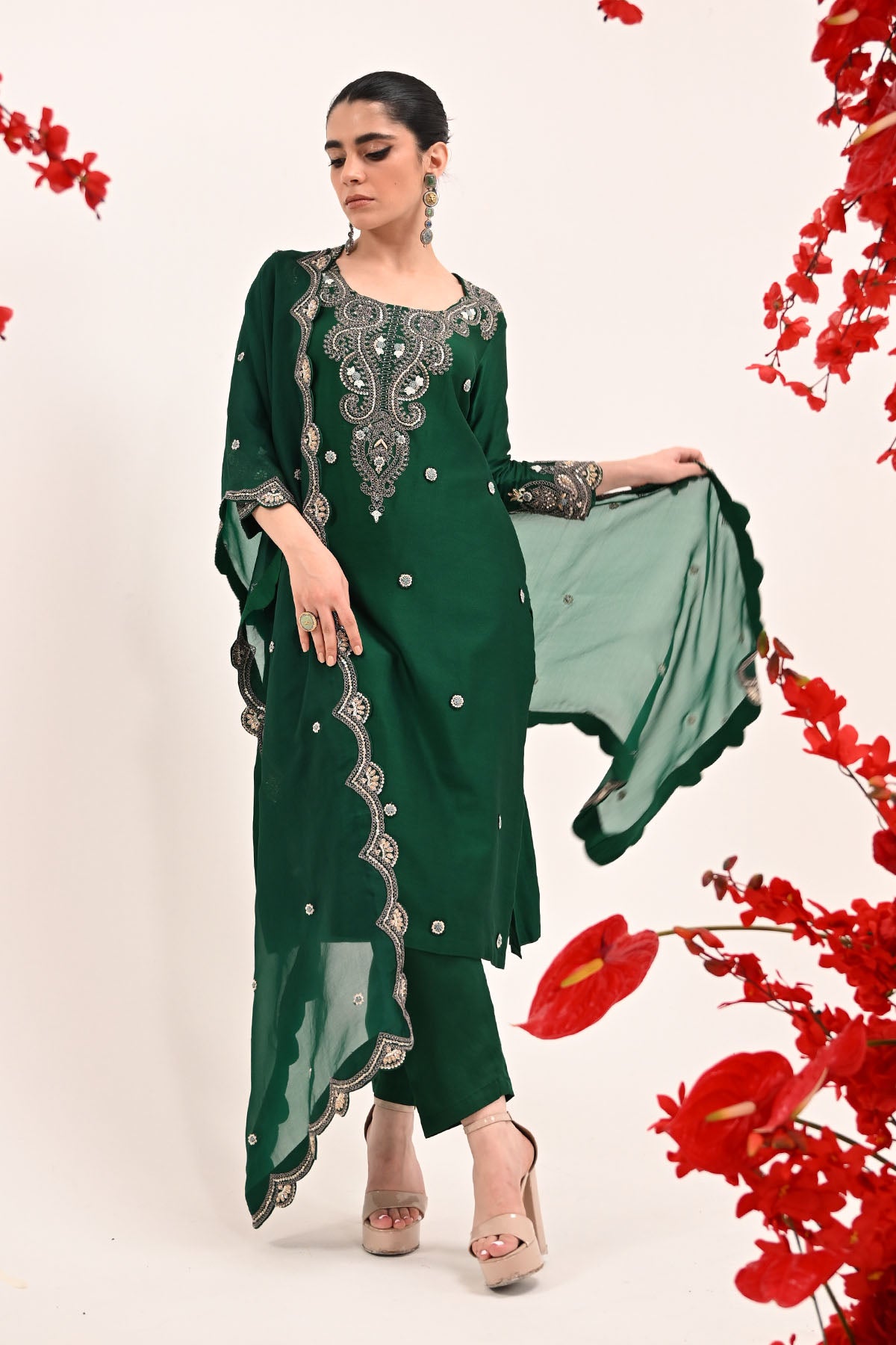 Emerald Meher Set