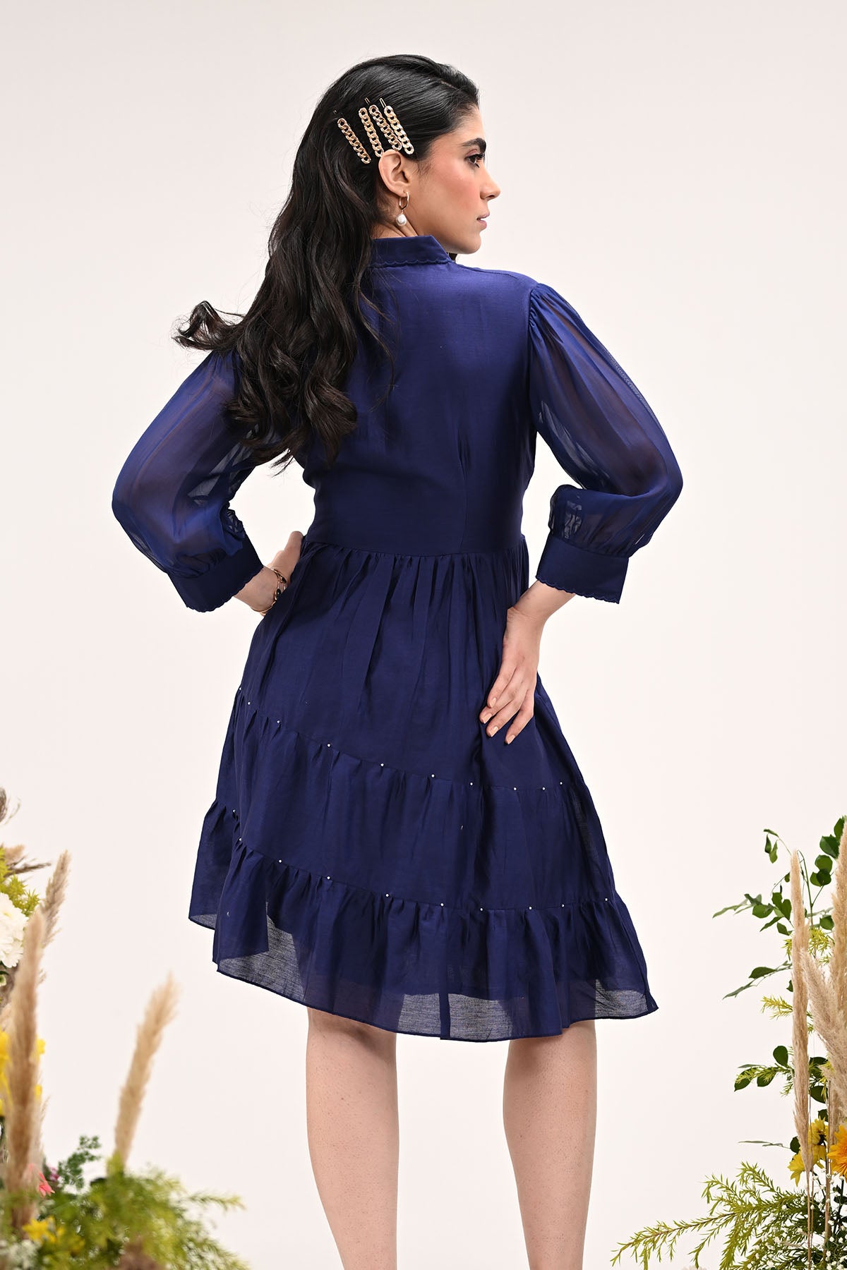 Navy Blue Rosa Dress