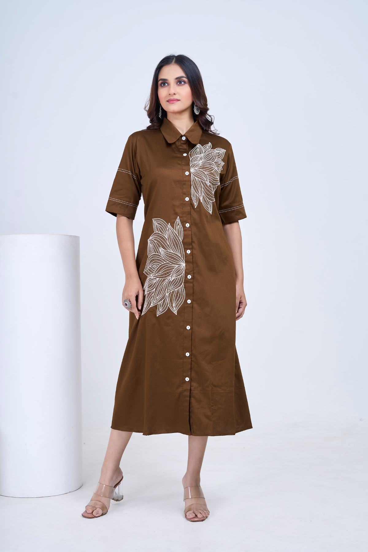 Sienna Bloom Shirt dress