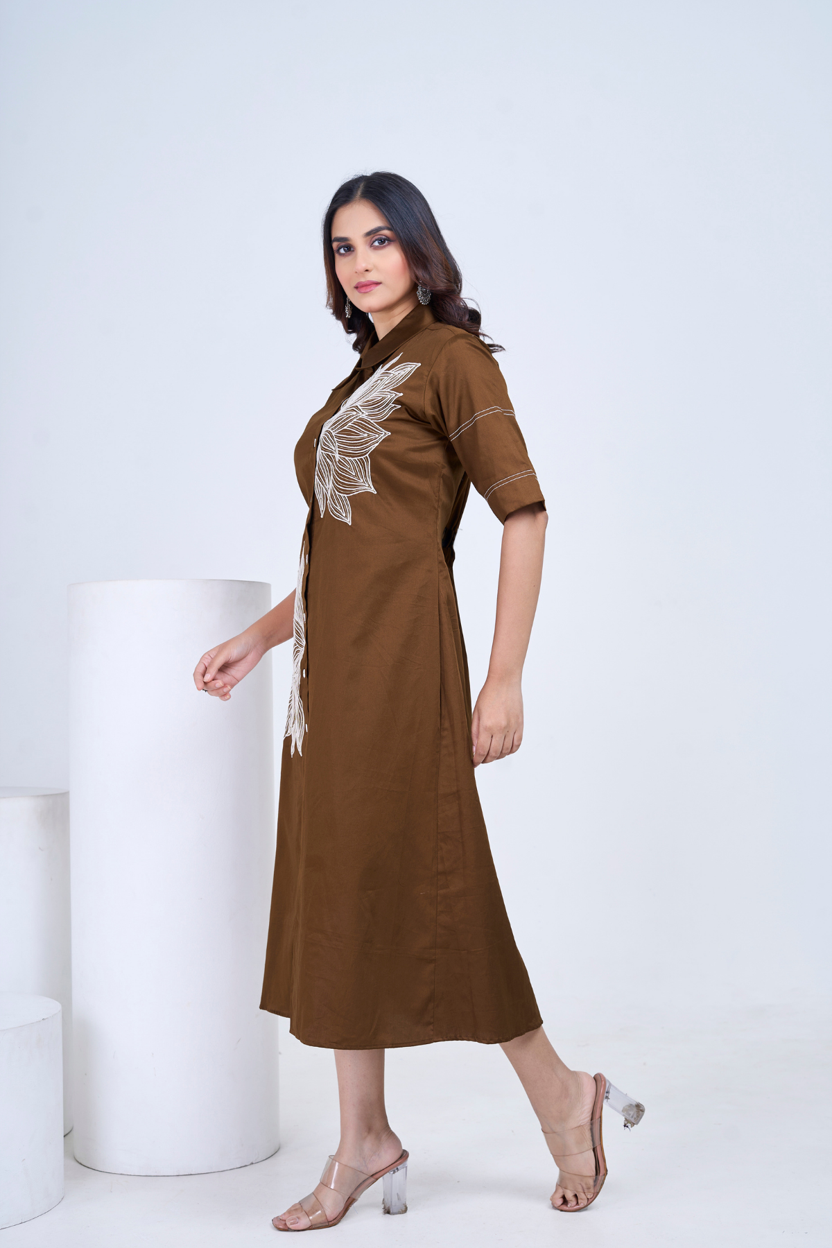 Sienna Bloom Shirt dress