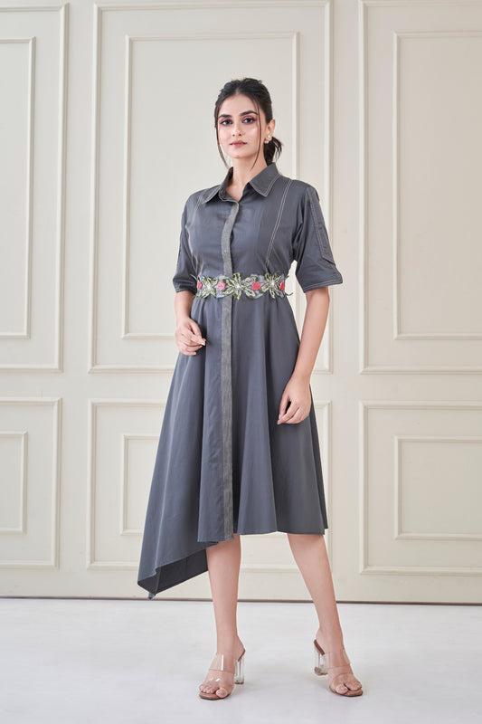 Grey Rosebay Dress