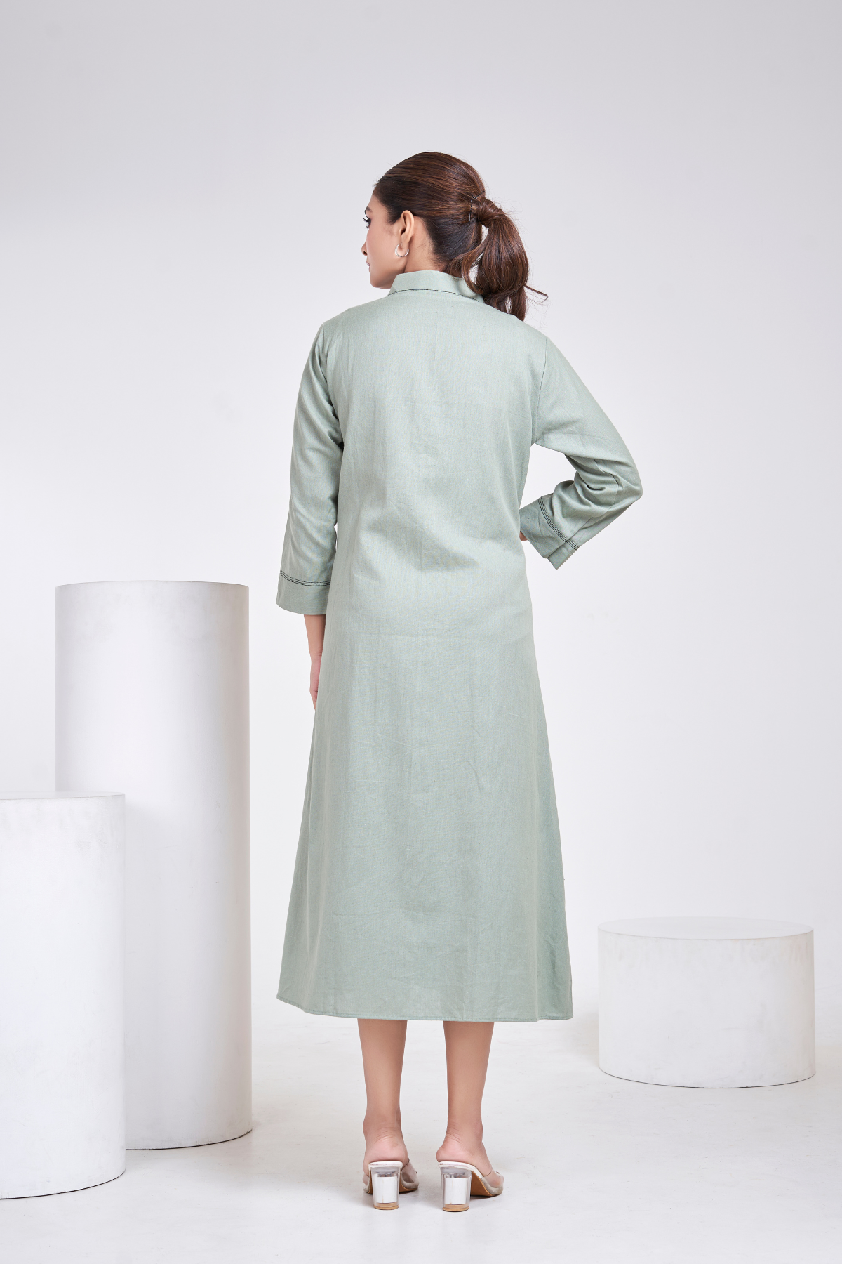 Ecru Botanica Seafoam