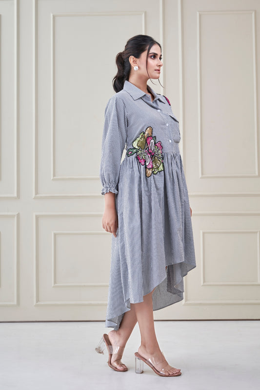 Petal Swing Dress