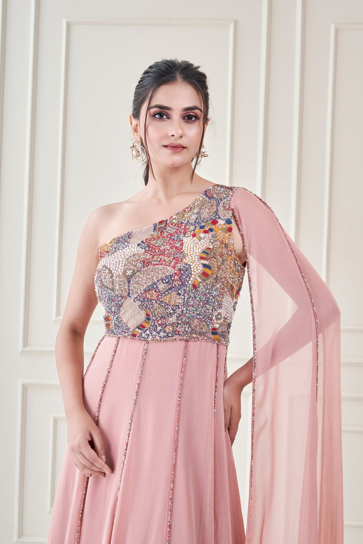 Blush Ember Gown
