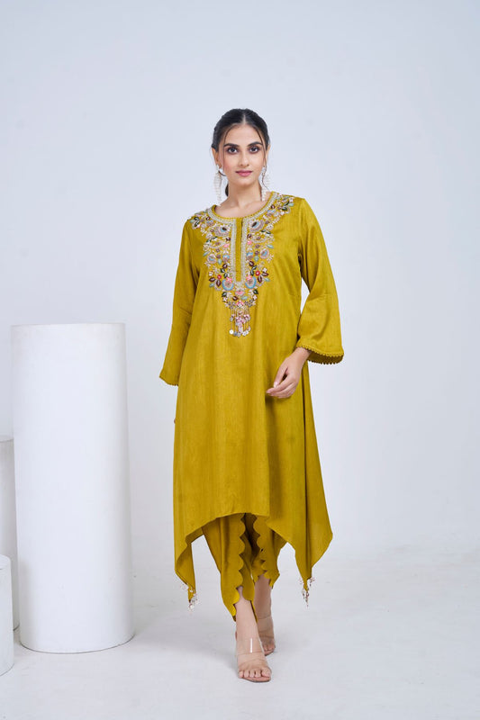 Mustard Olive Dew Set