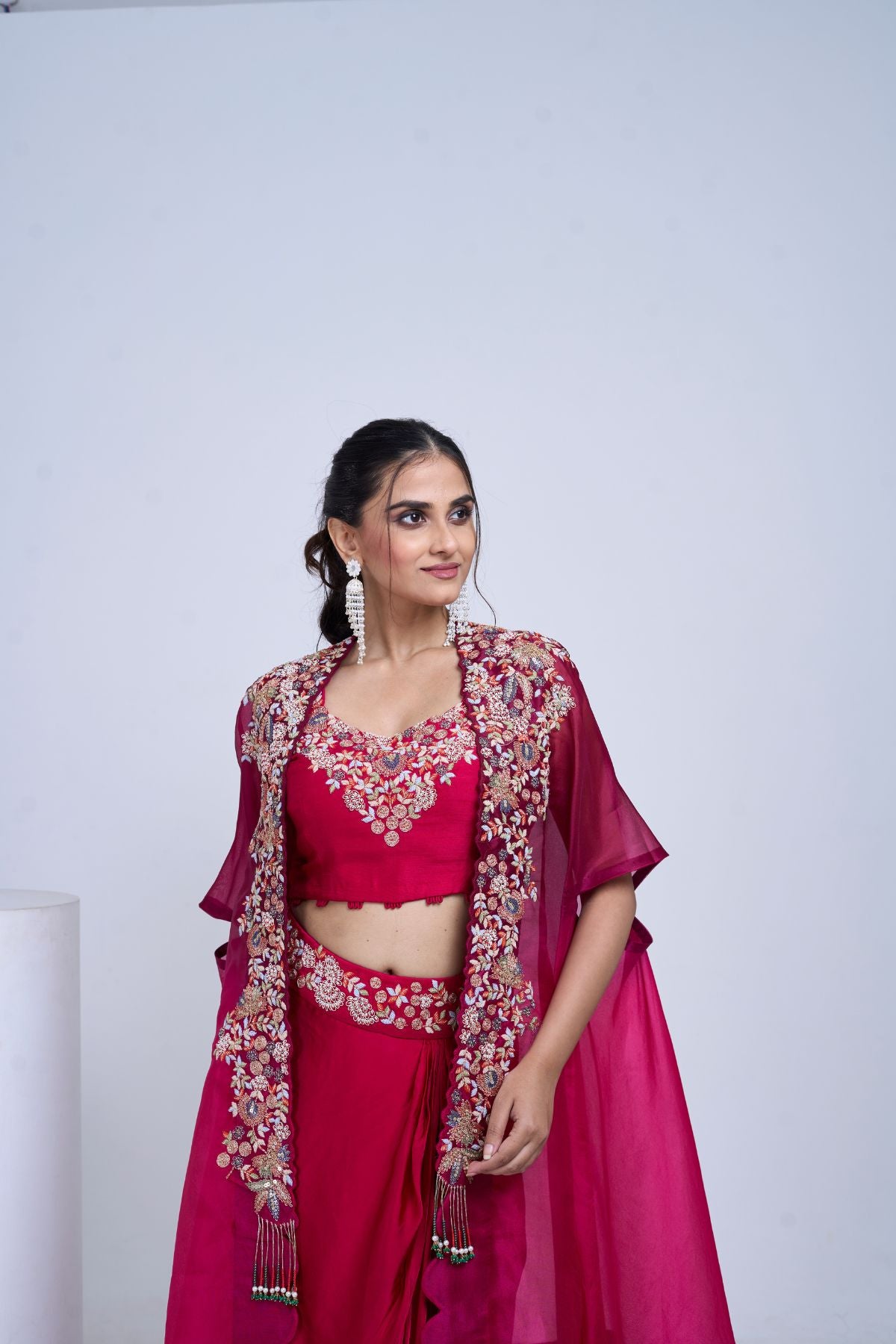 Crismson Drape drama set