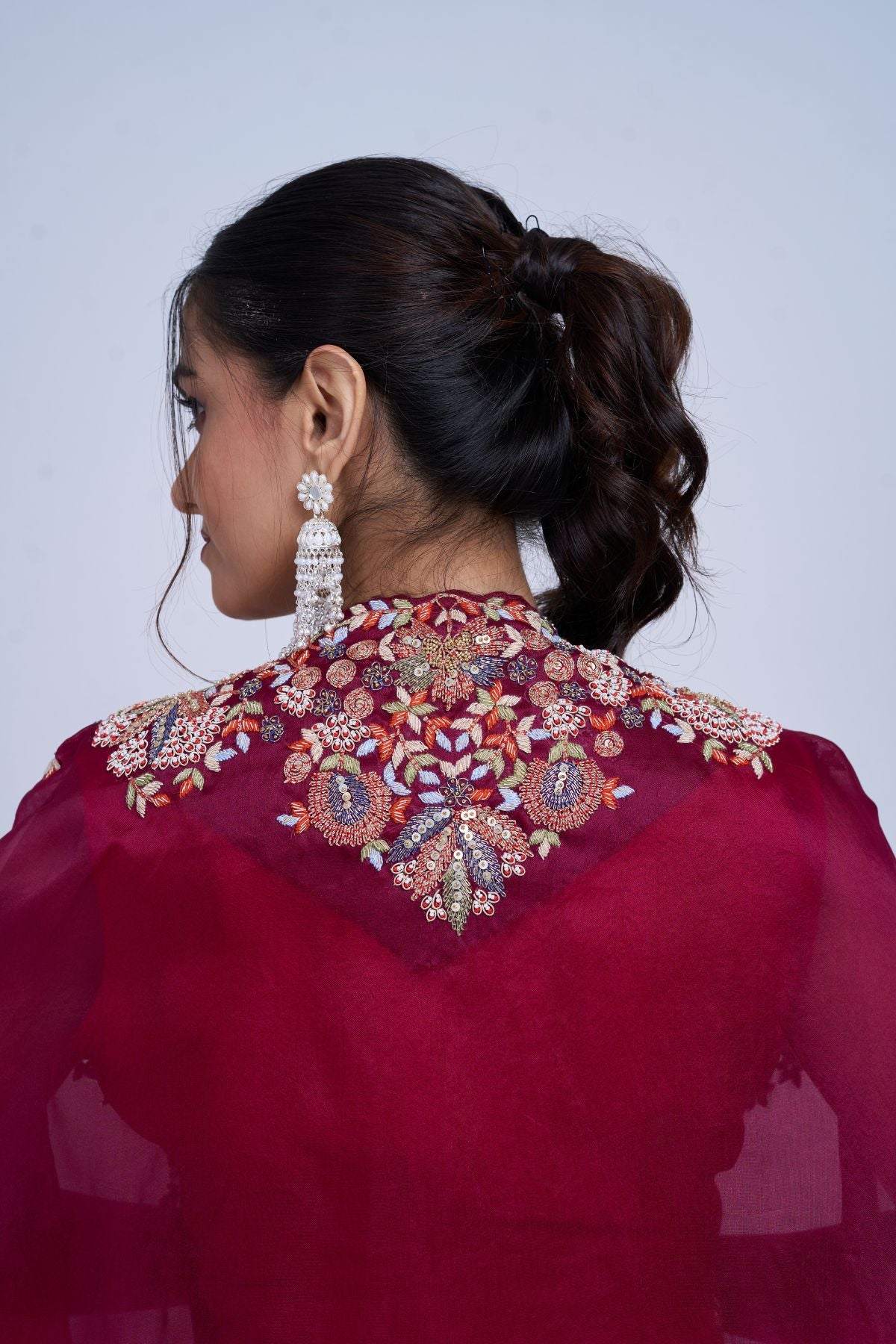 Crismson Drape drama set