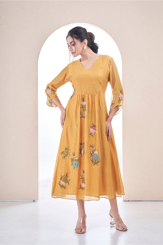 Mango fleur Dress