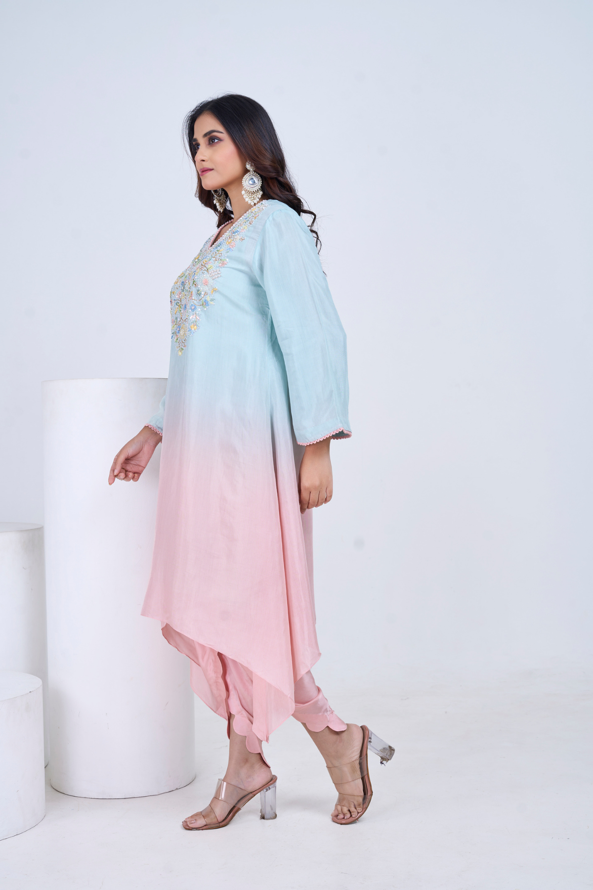 Sorbet Bloom set in Blue/Pink