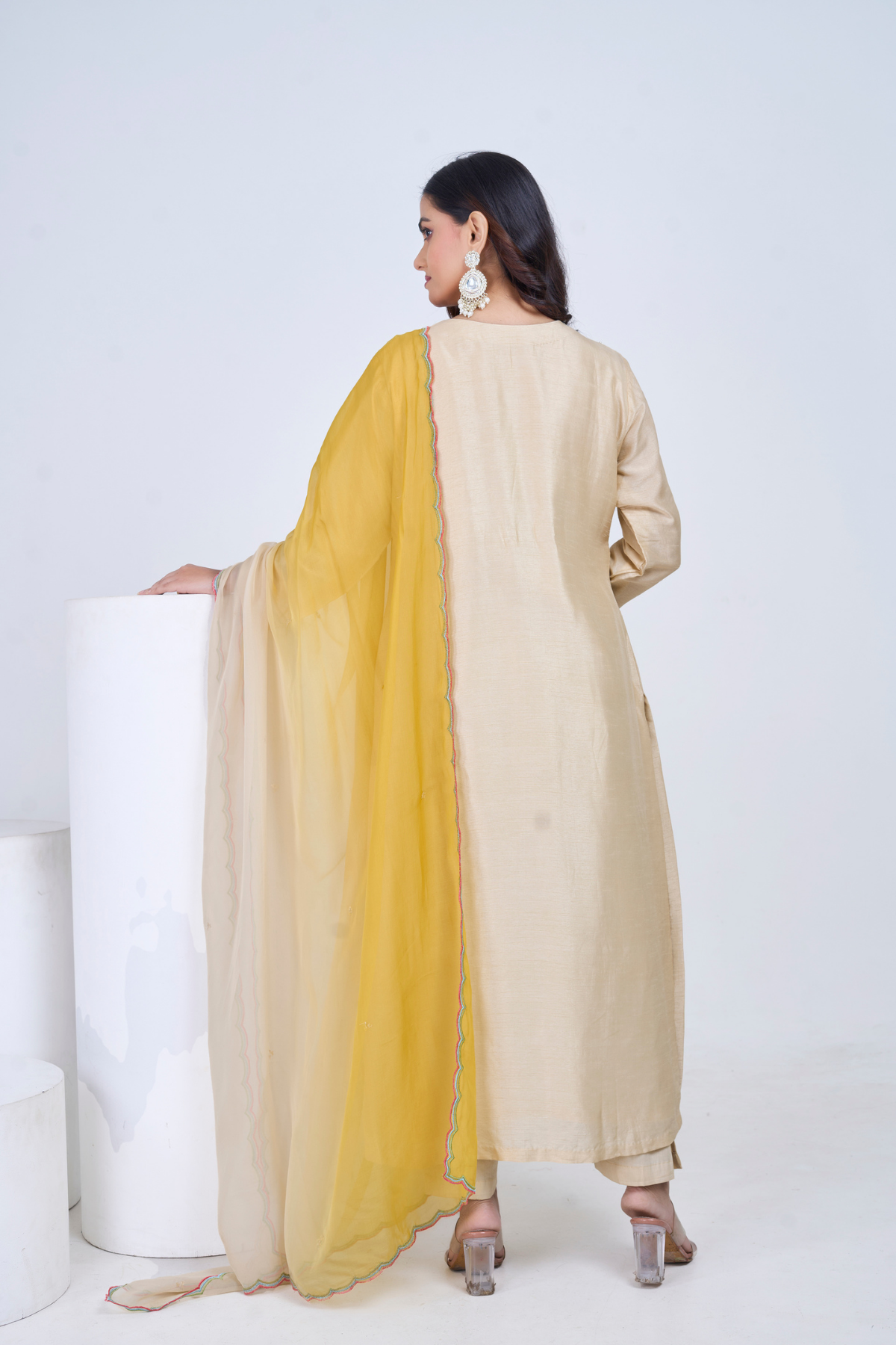 Canary Bloom Kurta Set